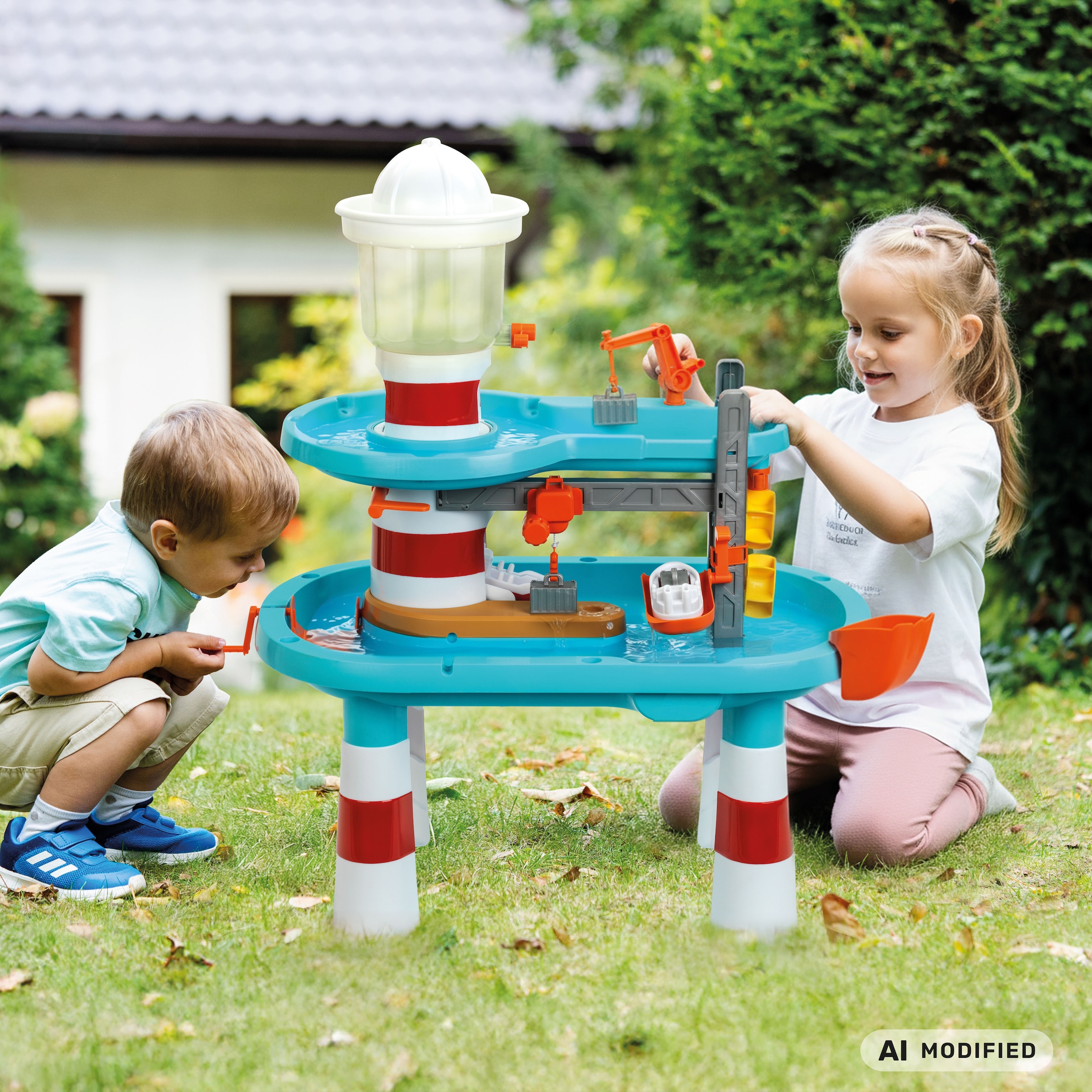 Klein Wasserspieltisch »Aqua Action Wasserspieltisch XXL, Lighthouse Splash«