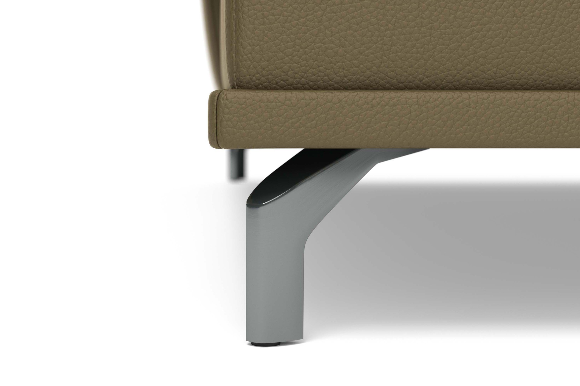 Places of Style Wohnlandschaft »Costello U-Form, mit Sitztiefenverstellung, Armteilverstellung und«, 3 Nierenkissen, optional Bettfunktion und Bettkasten