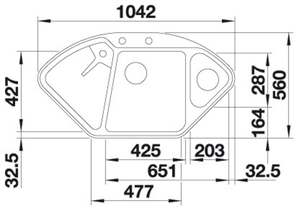 Blanco Granitspüle »BLANCODELTA II-F« 1 Stk. tlg. erhältlich in mehreren Farben, inkl Multifunktionsschale aus Edelstahl