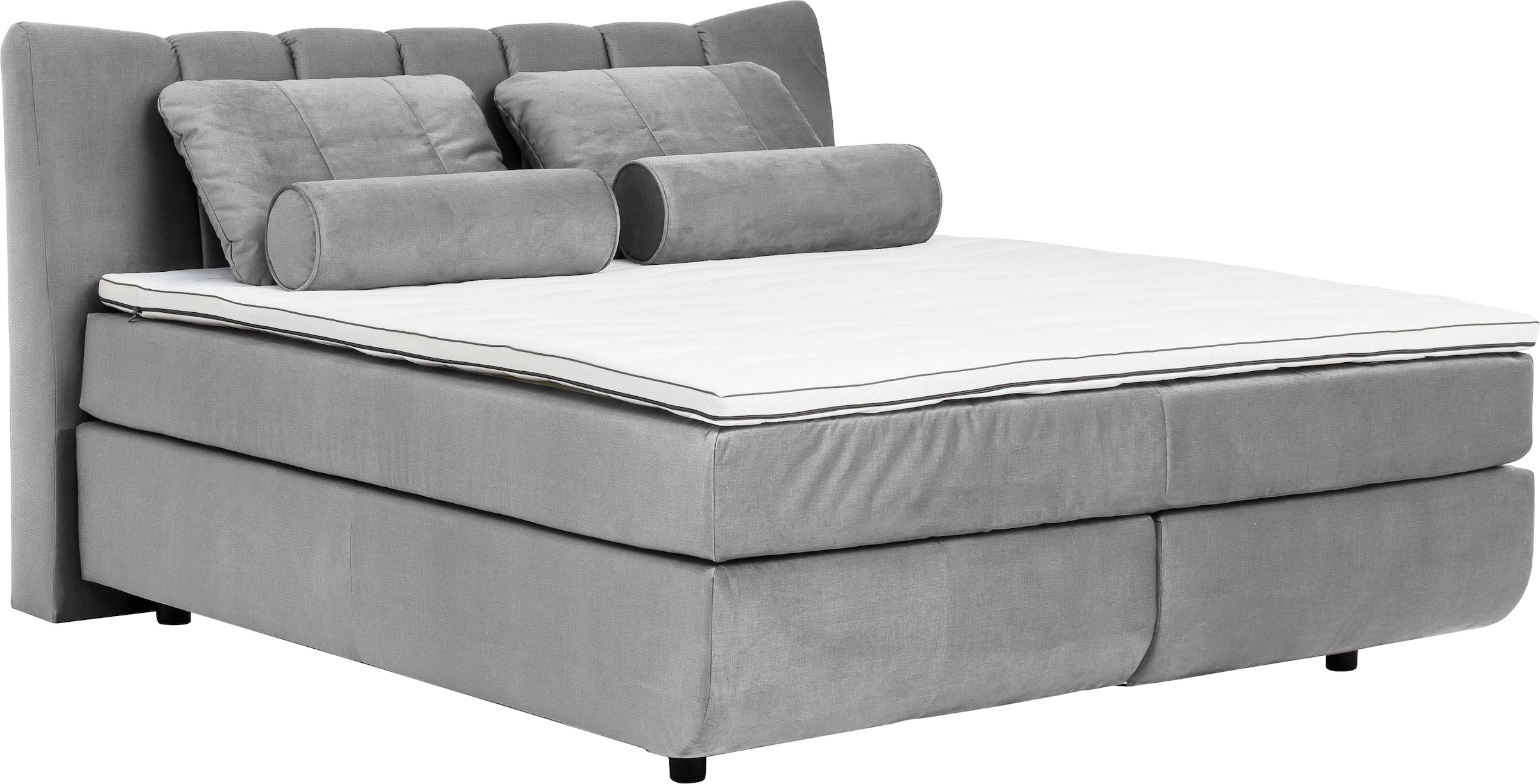 Home affaire Boxspringbett »Océane« Bodenfrei- wirkt freischwebend, verschiedene Härtegrade (auch H4)