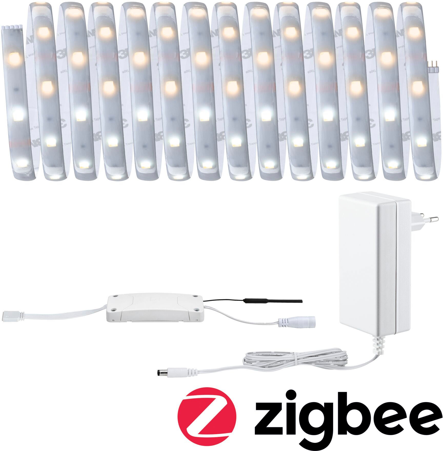 LED-Streifen »MaxLED 250 Basisset Smart Home Zigbee IP44 18W 135«, 1 St.-flammig, 5m,...