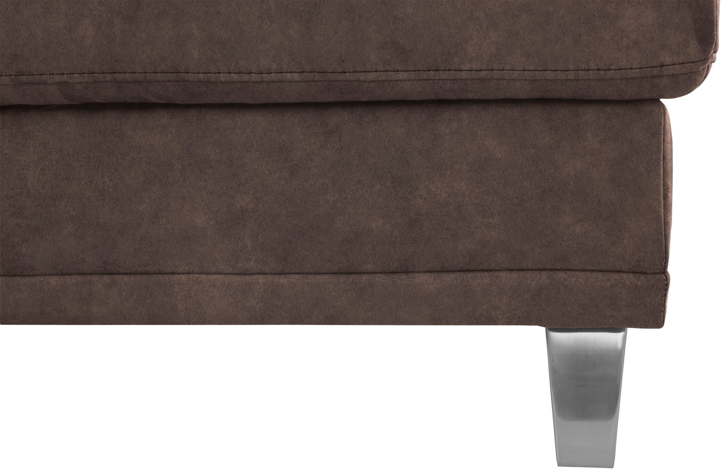 sit&more Ecksofa »Clio L-Form«, wahlweise mit Bettfunktion oder Vorziehsitz und Bettkasten, Federkern