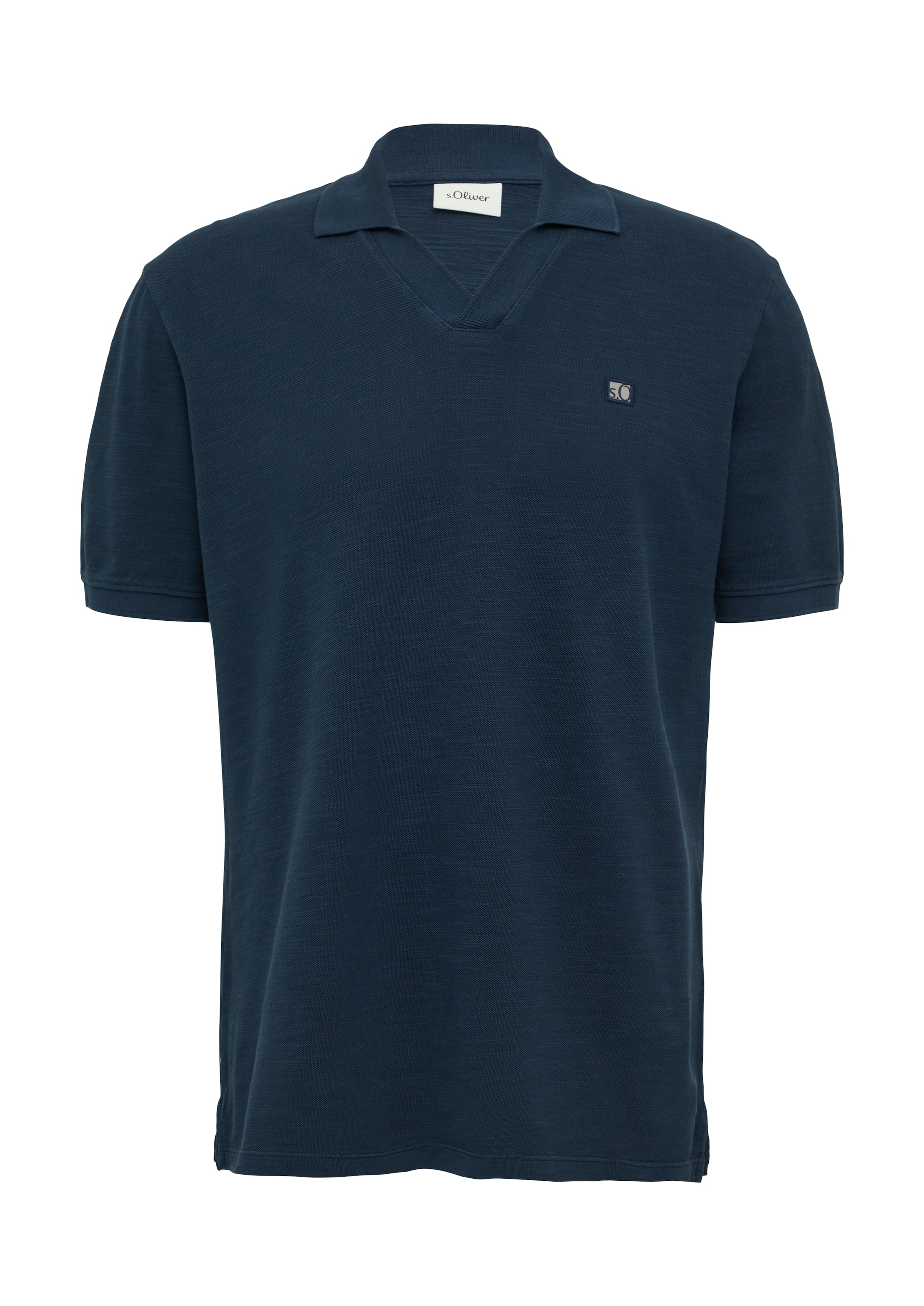 s.Oliver Poloshirt, mit Logo Stickerei