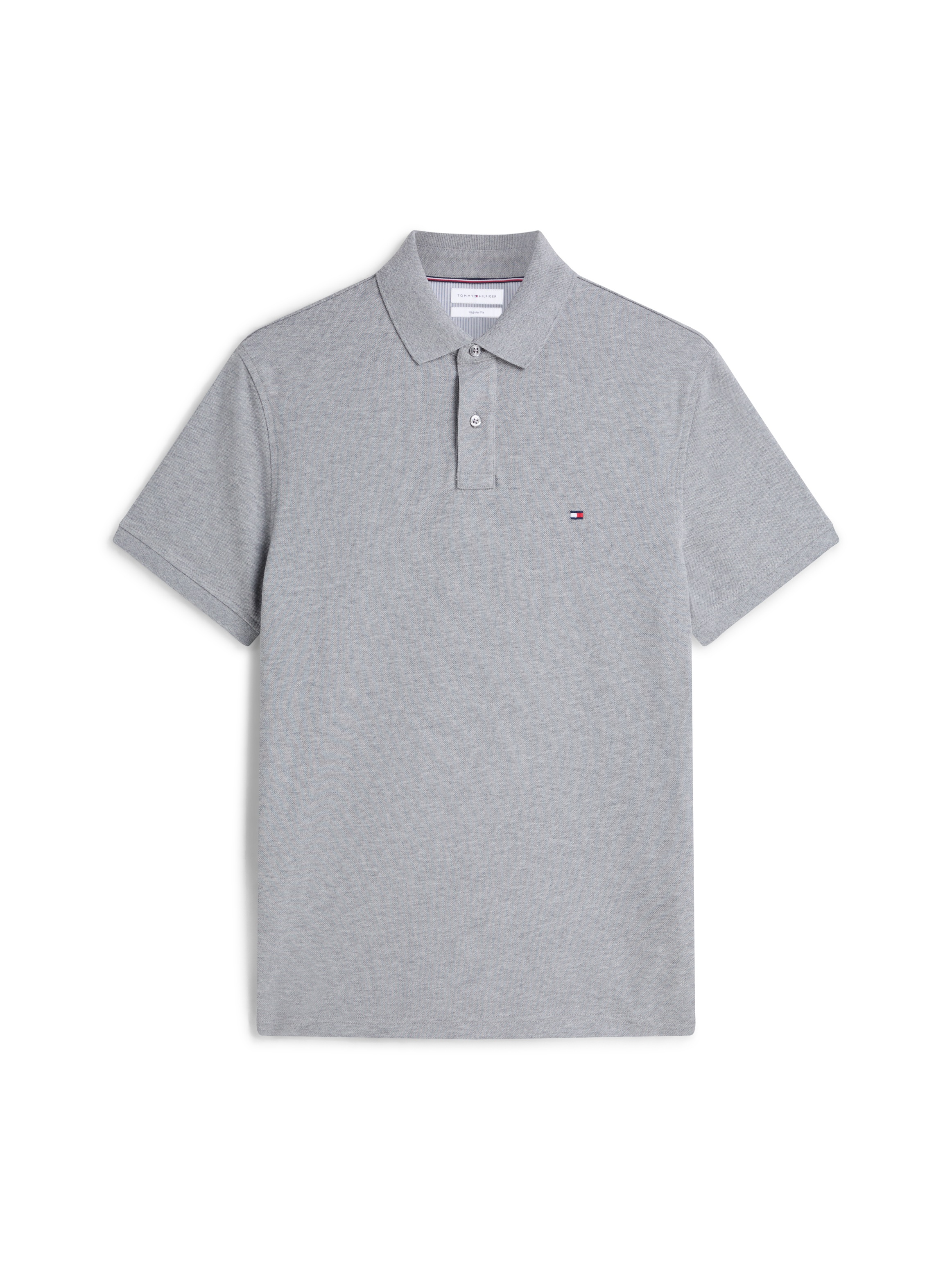 Tommy Hilfiger Poloshirt »1985 REGULAR POLO mit Kontraststreifen und Knopfleiste« unifarben, sportlich, regular fit, Baumwollmix, Polokragen