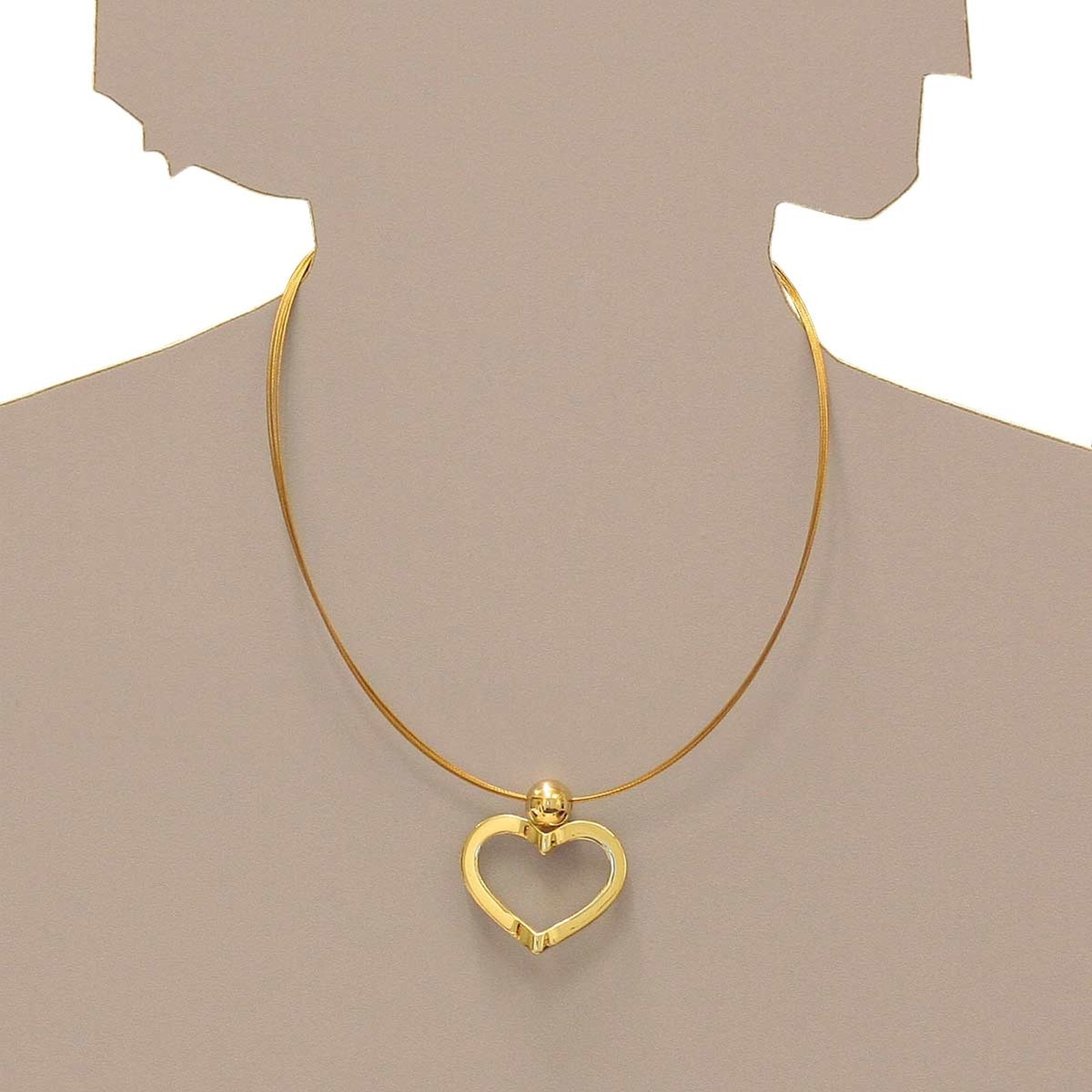 OSTSEE-SCHMUCK Kettenanhänger »- Herz - Gold 333/000 - ,«