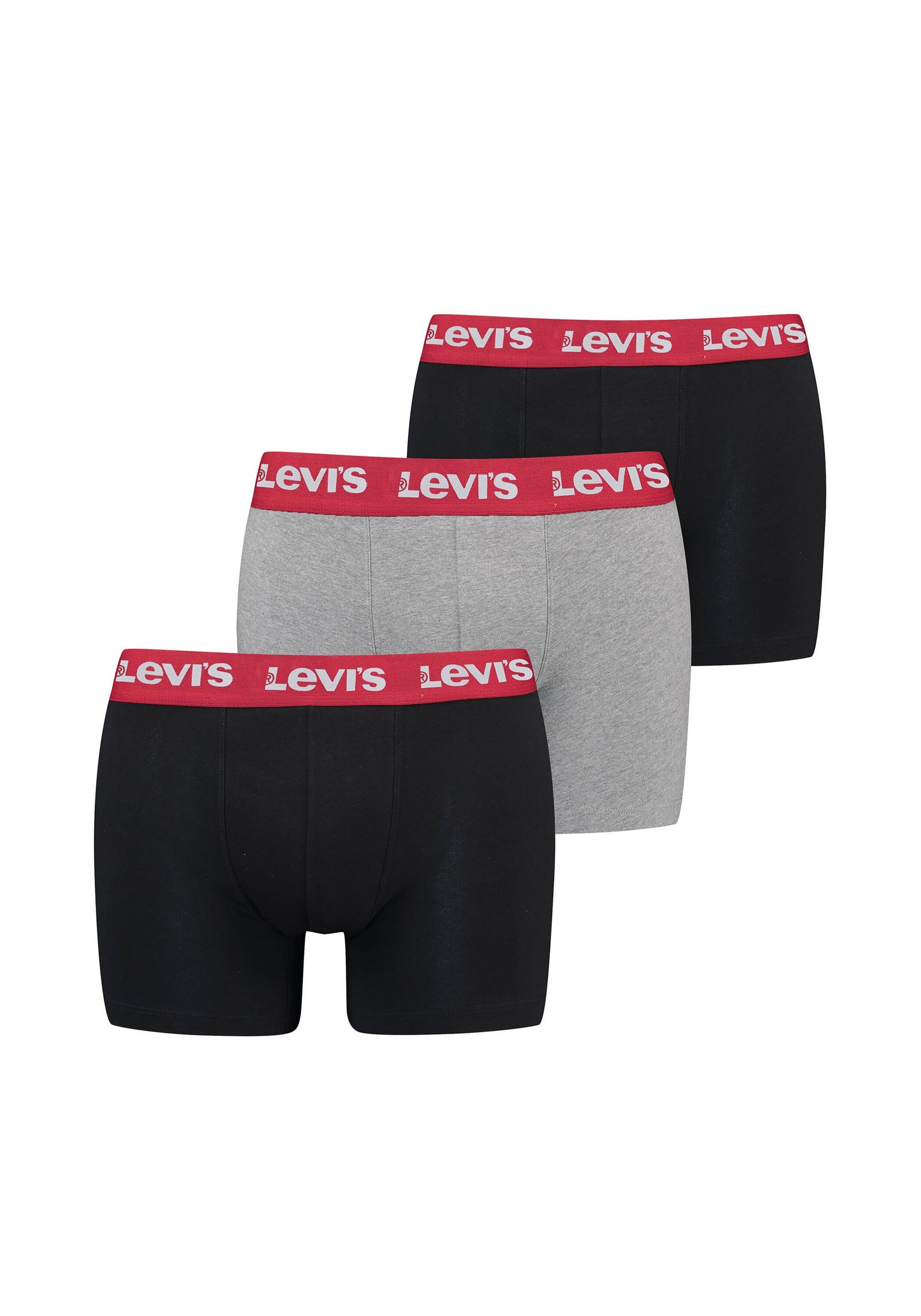 Levi's® Boxershorts »Boxershort Repeat Logo Boxer Brief 3P 3er Pack«