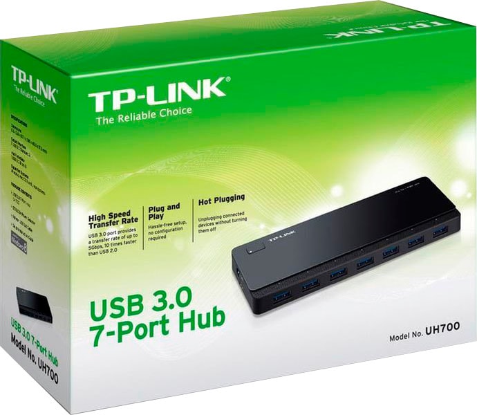 TP-Link USB-Adapter »UH700 7-Port USB 3.0 Hub«, 100 cm