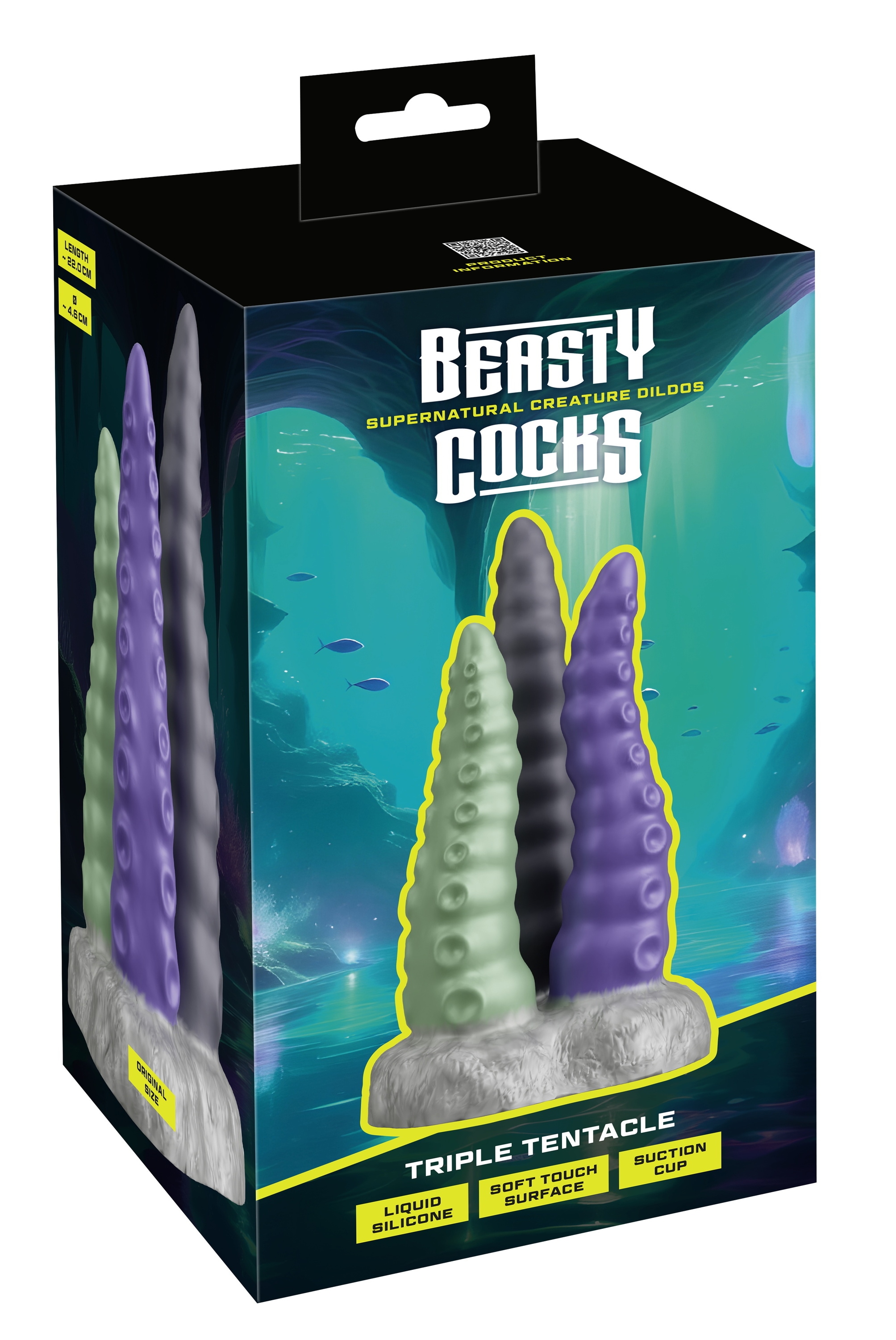You2Toys Dildo »Dildo Triple Tentacle«