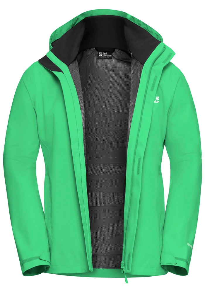 Jack Wolfskin Funktionsjacke »TRAILTIME 2L JKT M« mit Kapuze