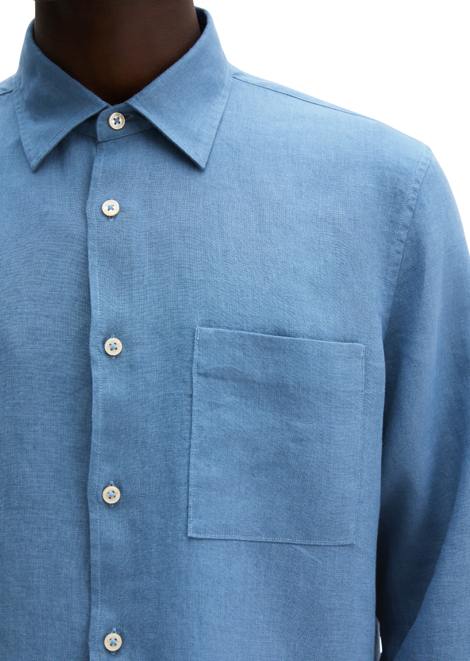 Marc O'Polo Leinenhemd im klassisch cleanen Look