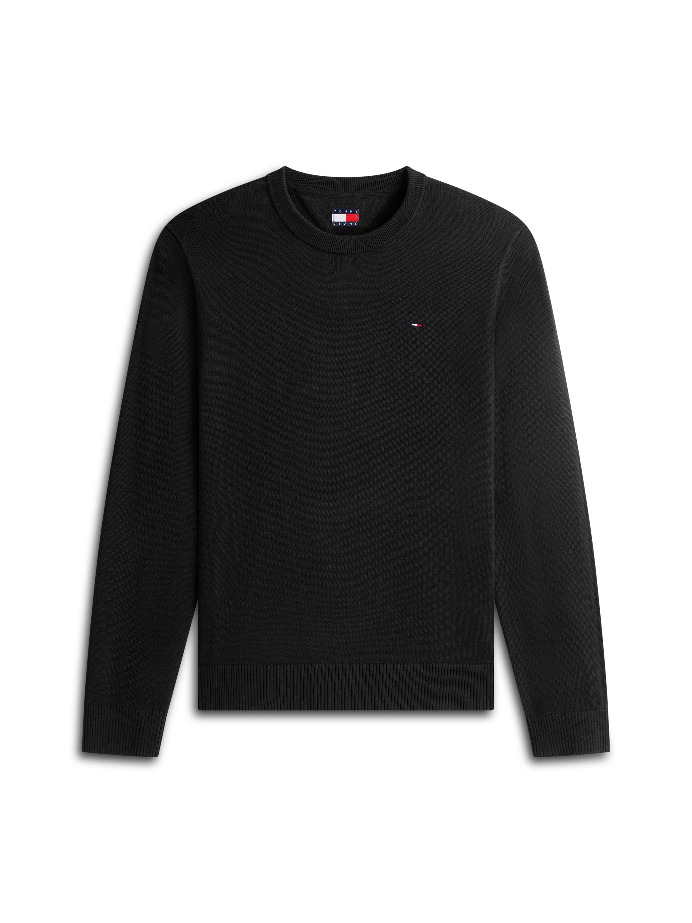 Tommy Jeans Strickpullover »TJM SLIM FIT LIGHT SWEATER« Slim fit mit Rundhalsausschnitt