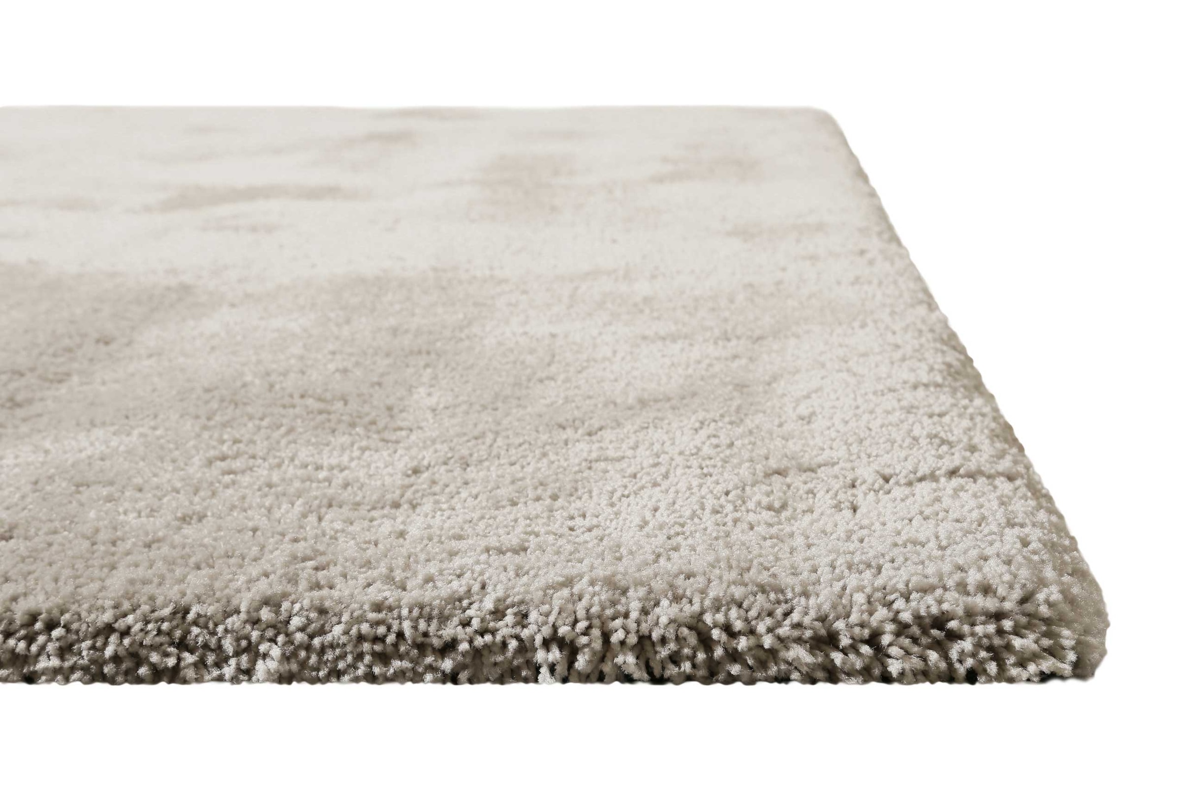 Homie Living Teppich »Pisa« rund 25 mm Höhe Hochflor, Microfaser, uni, weich, Shaggy, Wohnzimmer, Schlafzimmer