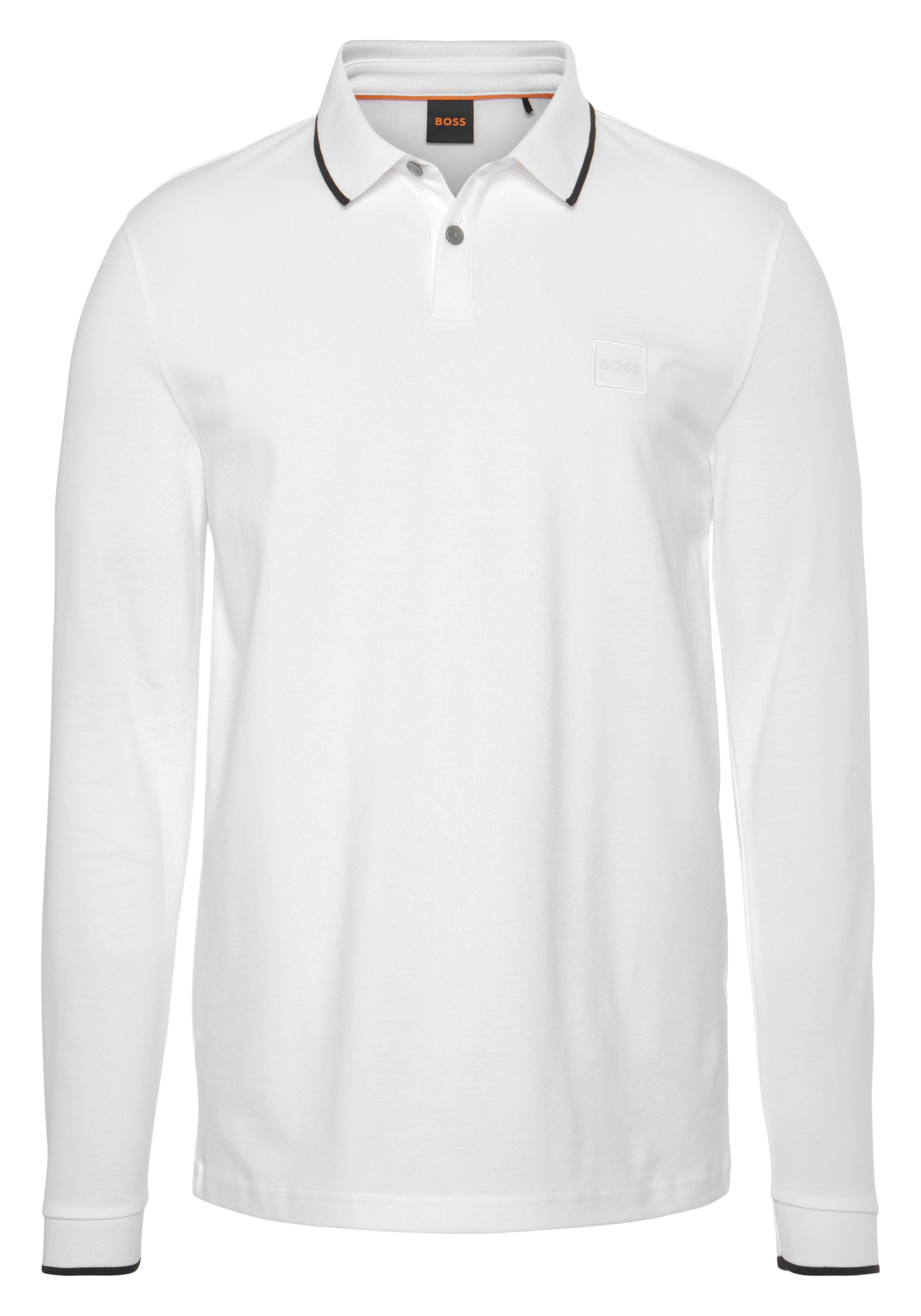 BOSS ORANGE Poloshirt »Passertiplong«, in feiner Baumwollqualität online  bestellen bei OTTO