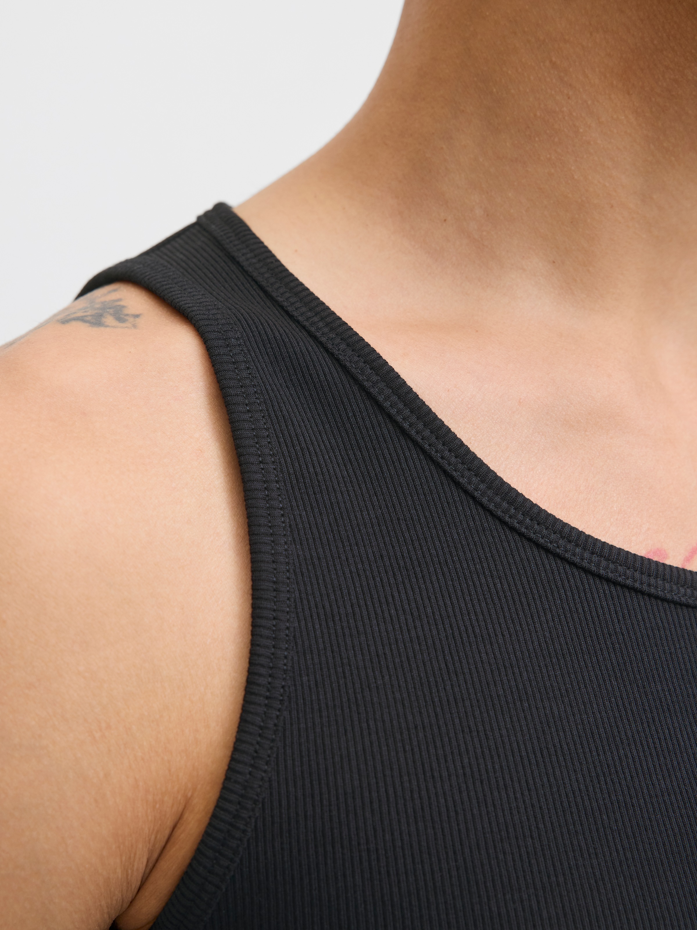 Jack & Jones T-Shirt »JORNORREBRO RIB TANK TOP« ohne Ärmel