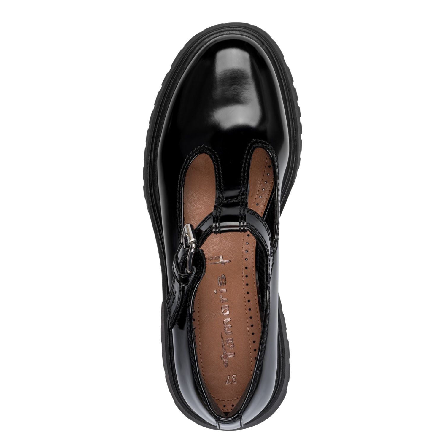 Tamaris Slipper  Chunky-Slipper, T-Spangen, Loafer,  in veganer Verarbeitung