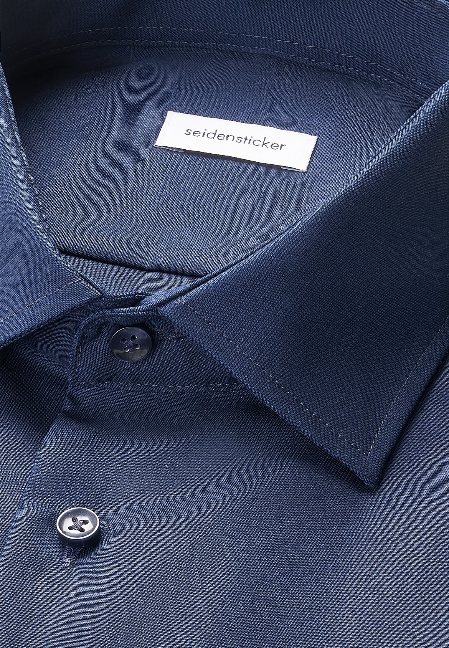 seidensticker Businesshemd »Schwarze Rose« Regular 1/2 Kentkragen Uni