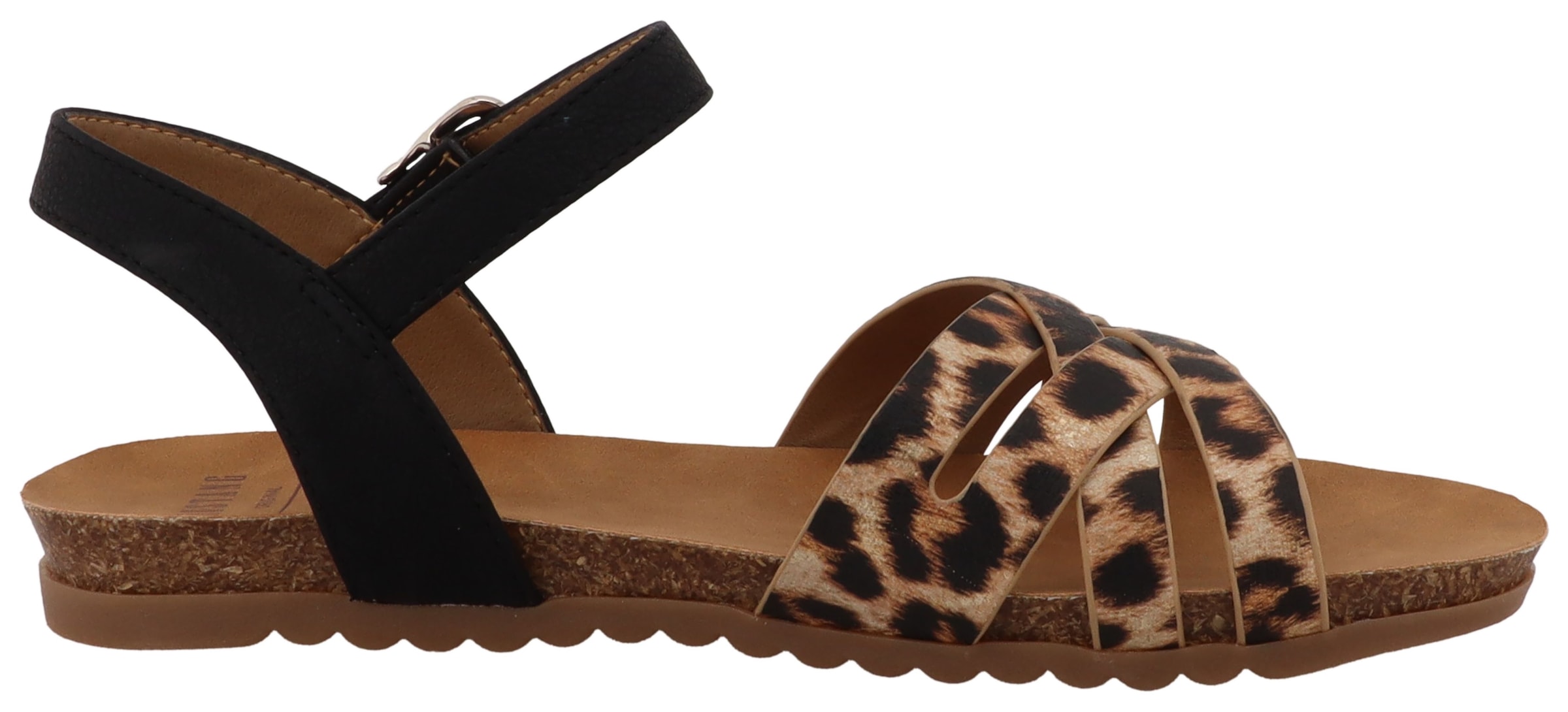 Mustang Shoes Riemchensandale »Nannette«  Sandalette, Sommerschuh mit verstellbarer Schnalle