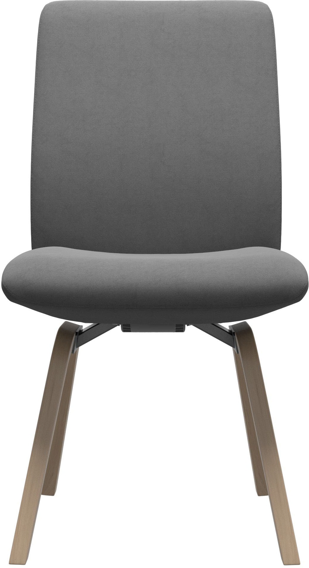 Stressless® Polsterstuhl »Laurel«, Microfaser DINAMICA, Low Back, Größe L, mit schräggestellten Beinen in Eiche natur