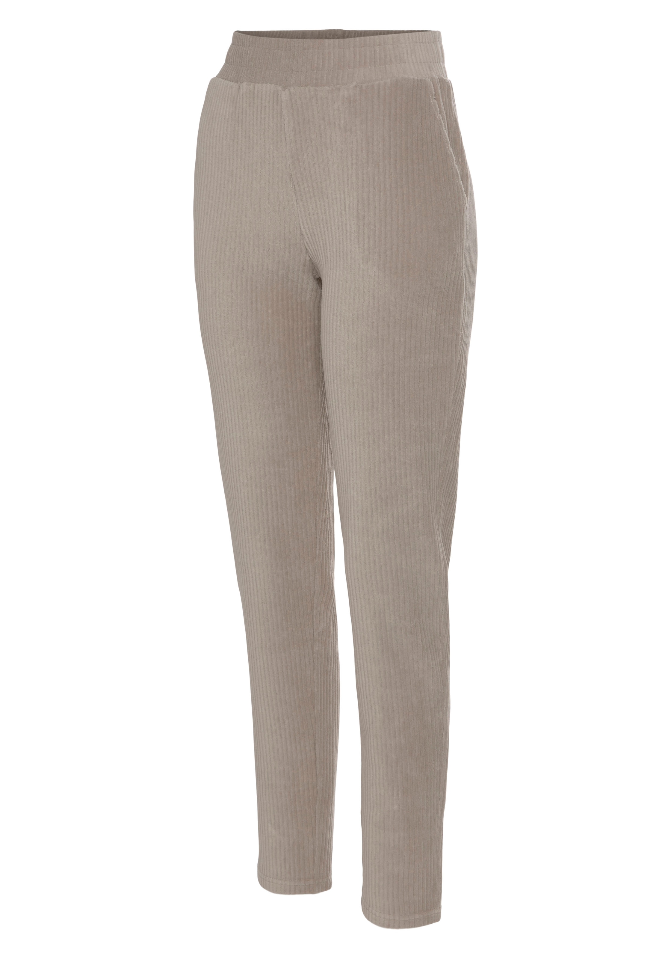 Vivance Cordschlupfhose, mit bequemen Bündchen und breite Cord Struktur