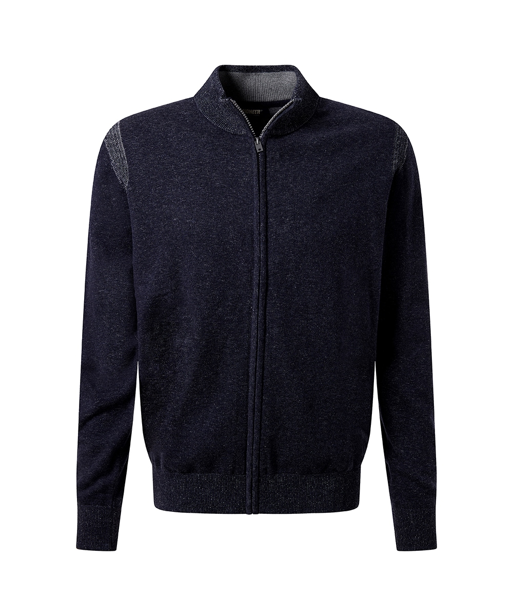 Pioneer Authentic Jeans Strickjacke, aus Baumwolle