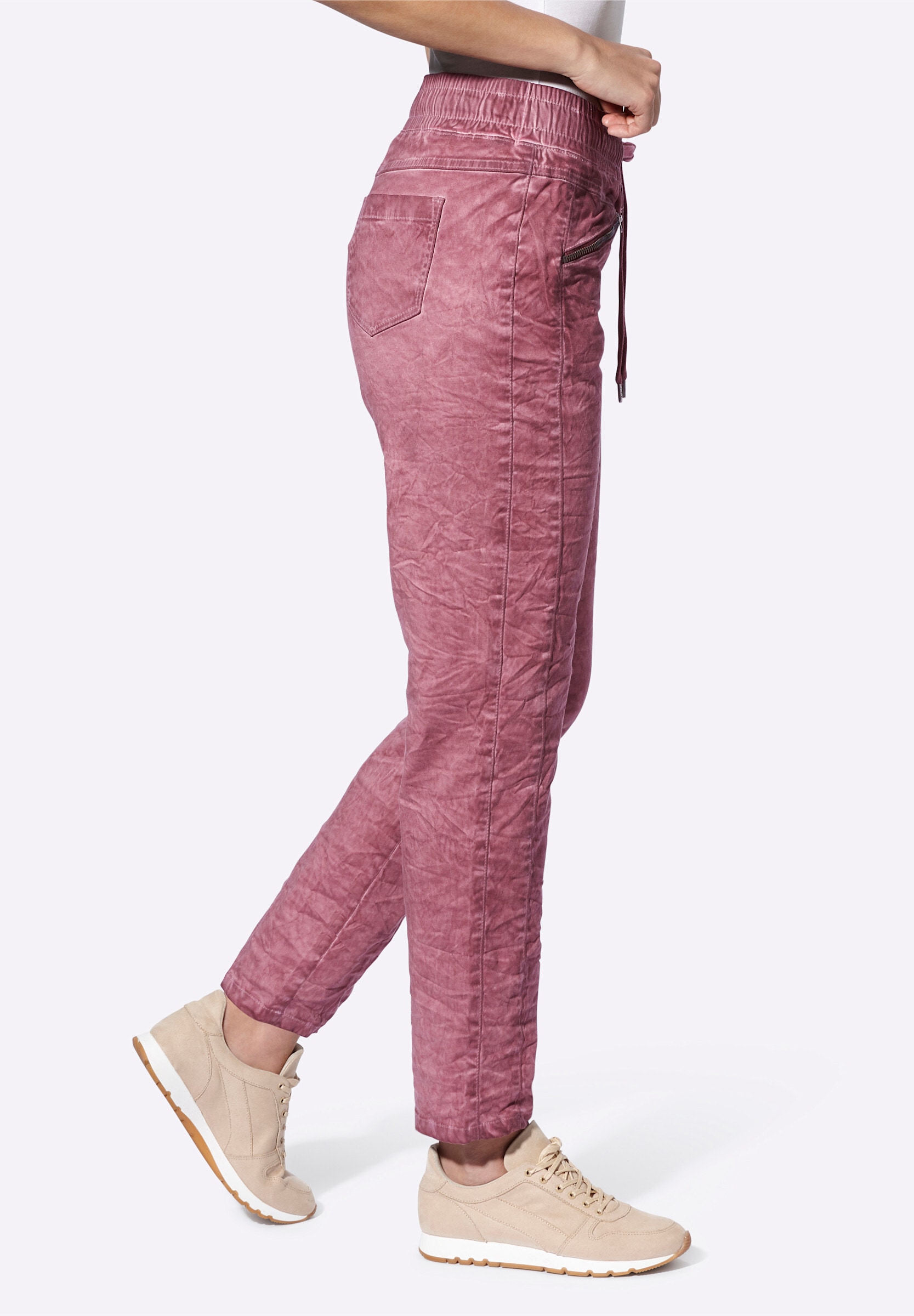 heine Schlupfhose »Hose Schlupfhose aus Crinkle-Ware«