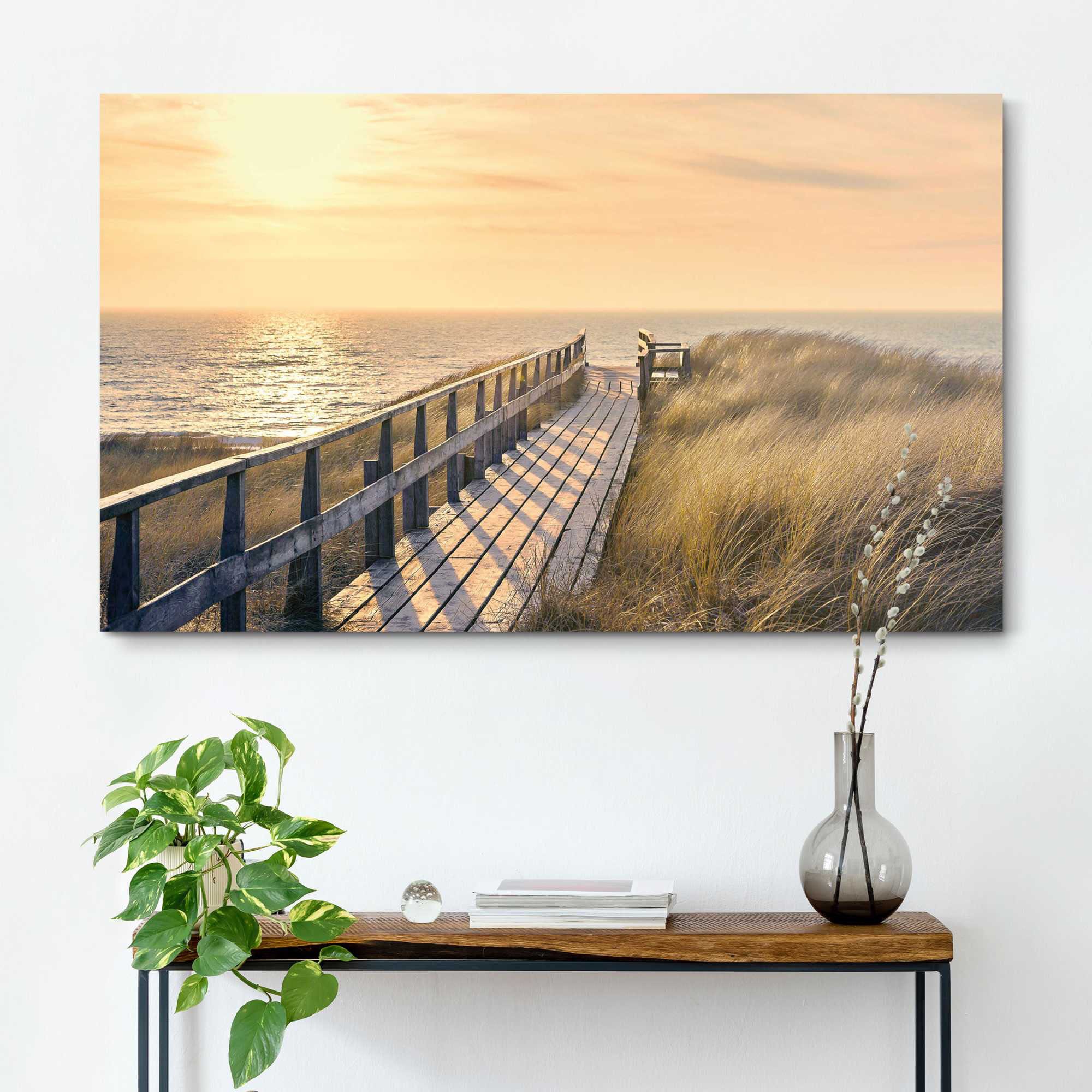 Reinders! Deco-Panel »Way to the Sea«, 118/70 cm