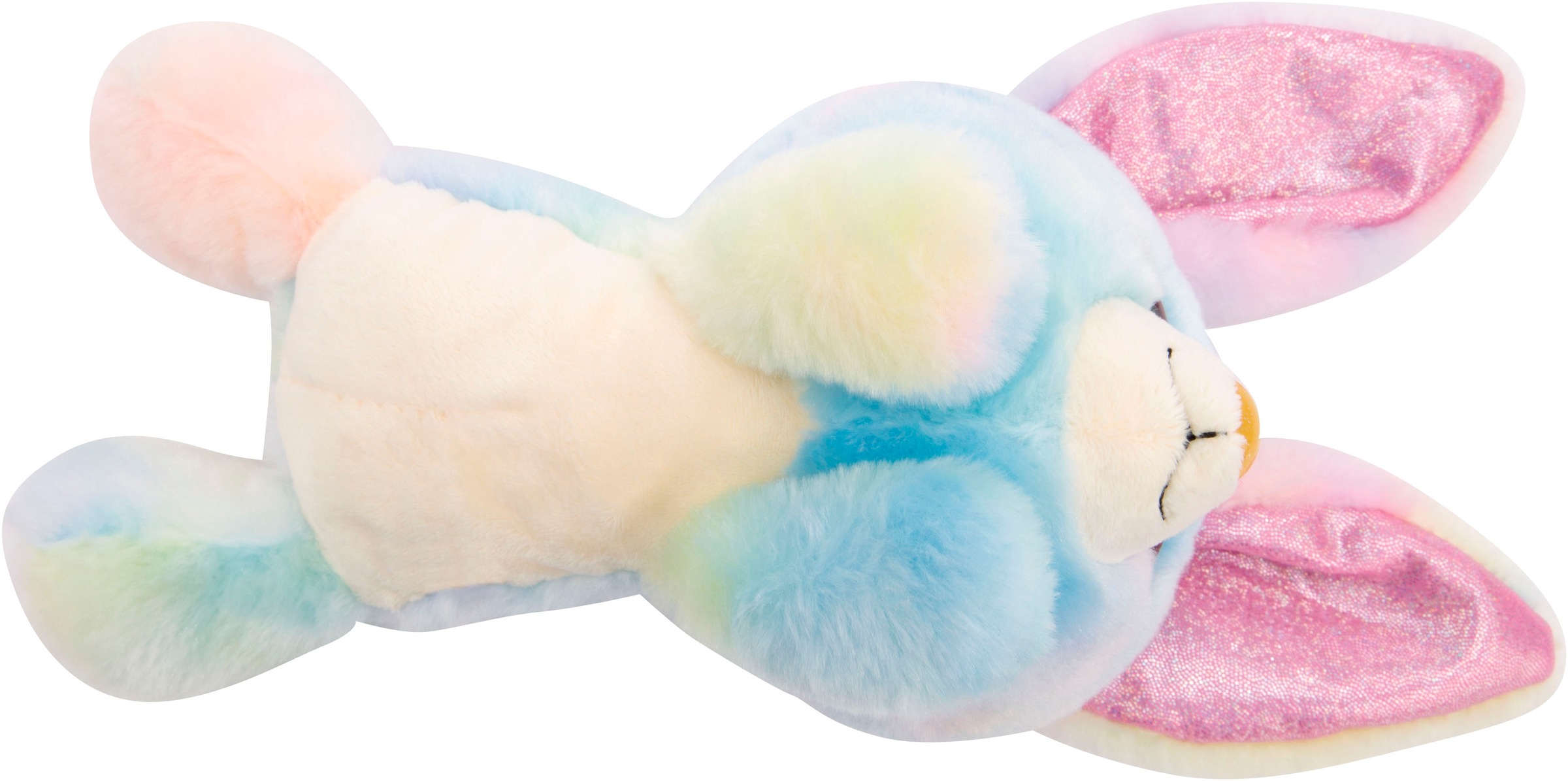 Nici Kuscheltier »Glubschis, Hase Rainbow Candy, 25 cm«, liegend