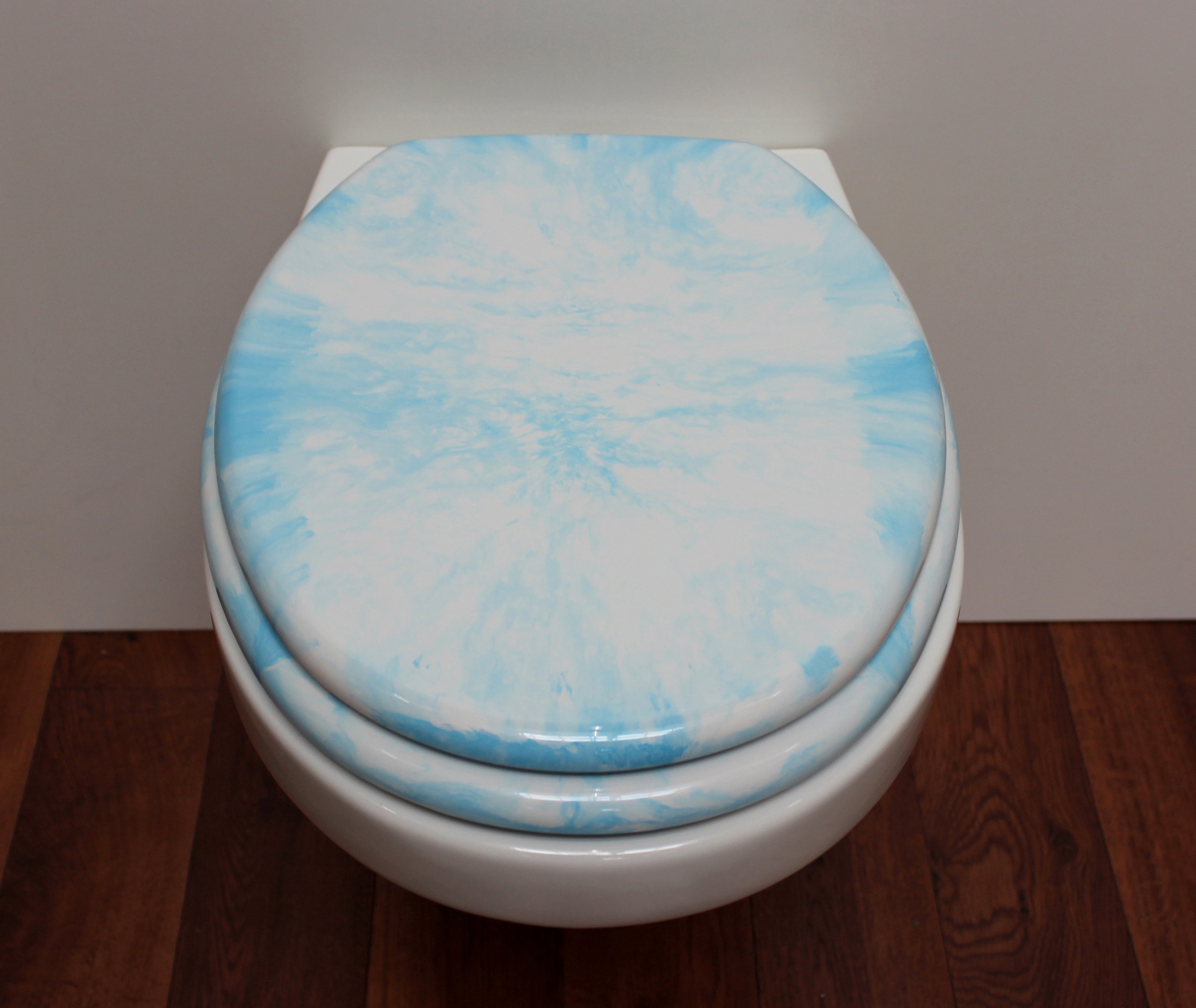 ADOB WC-Sitz »Marmor« extrem stabil mit Edelstahlscharnieren