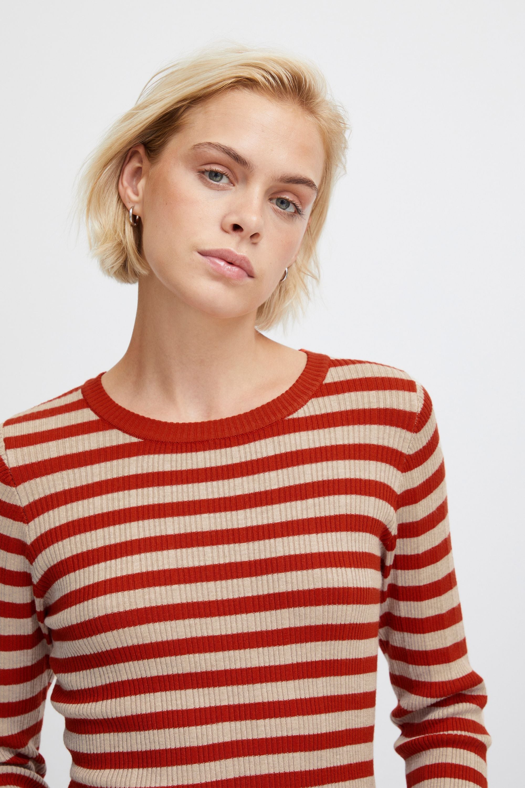Ichi Strickfleece-Pullover »Strickpullover IHMafa«