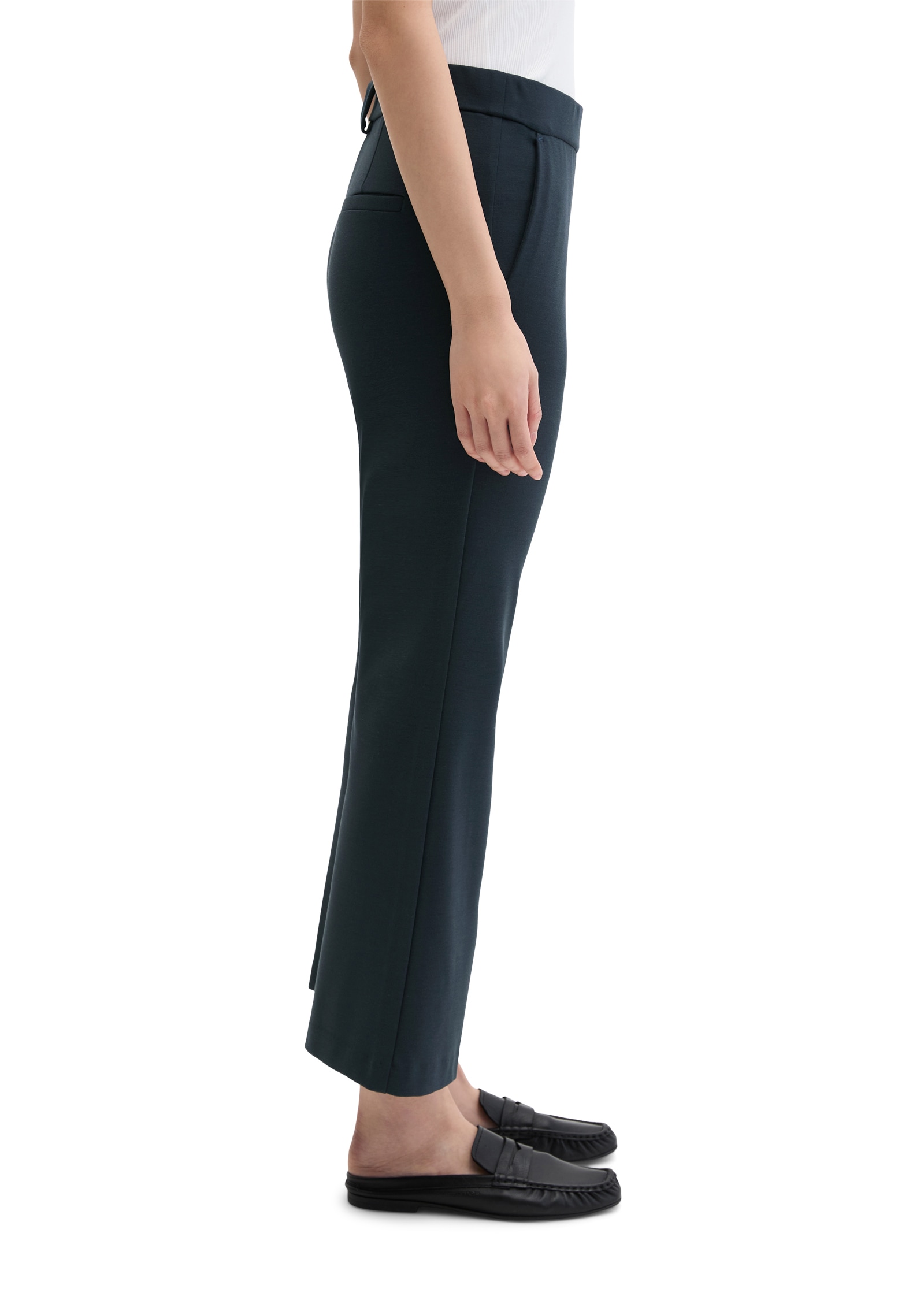 Marc O'Polo Jerseyhose »MARTHE Flared«  MODEL MARTHE FLARED