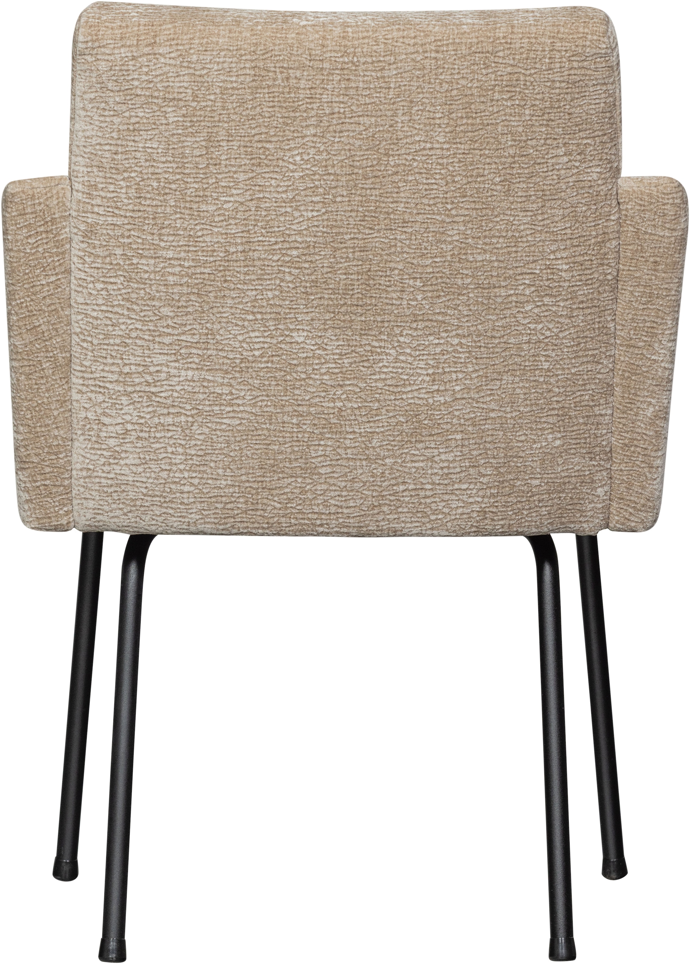 WOOOD Esszimmerstuhl »Mount mit Textur Chenille bezug en Metallgestell B 61 x T 65 x H 82 cm« (Set) 2 Stk.Maximale Verschleißfestigkeit, mit mattem Glanz, Tragkraft 100 kg