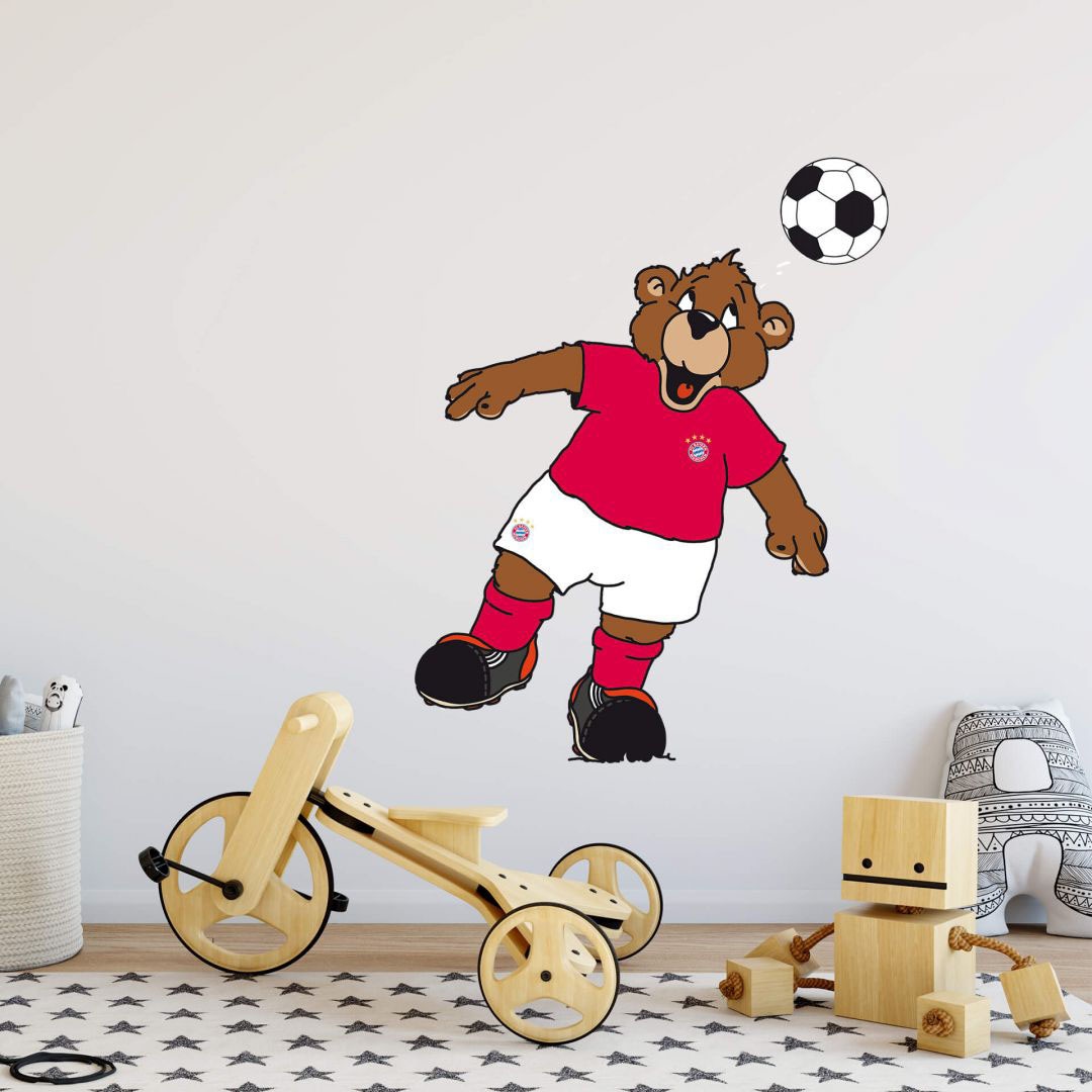 Wall-Art Wandtattoo »Fußball Berni Kopfball«, (1 St.) im OTTO Online Shop