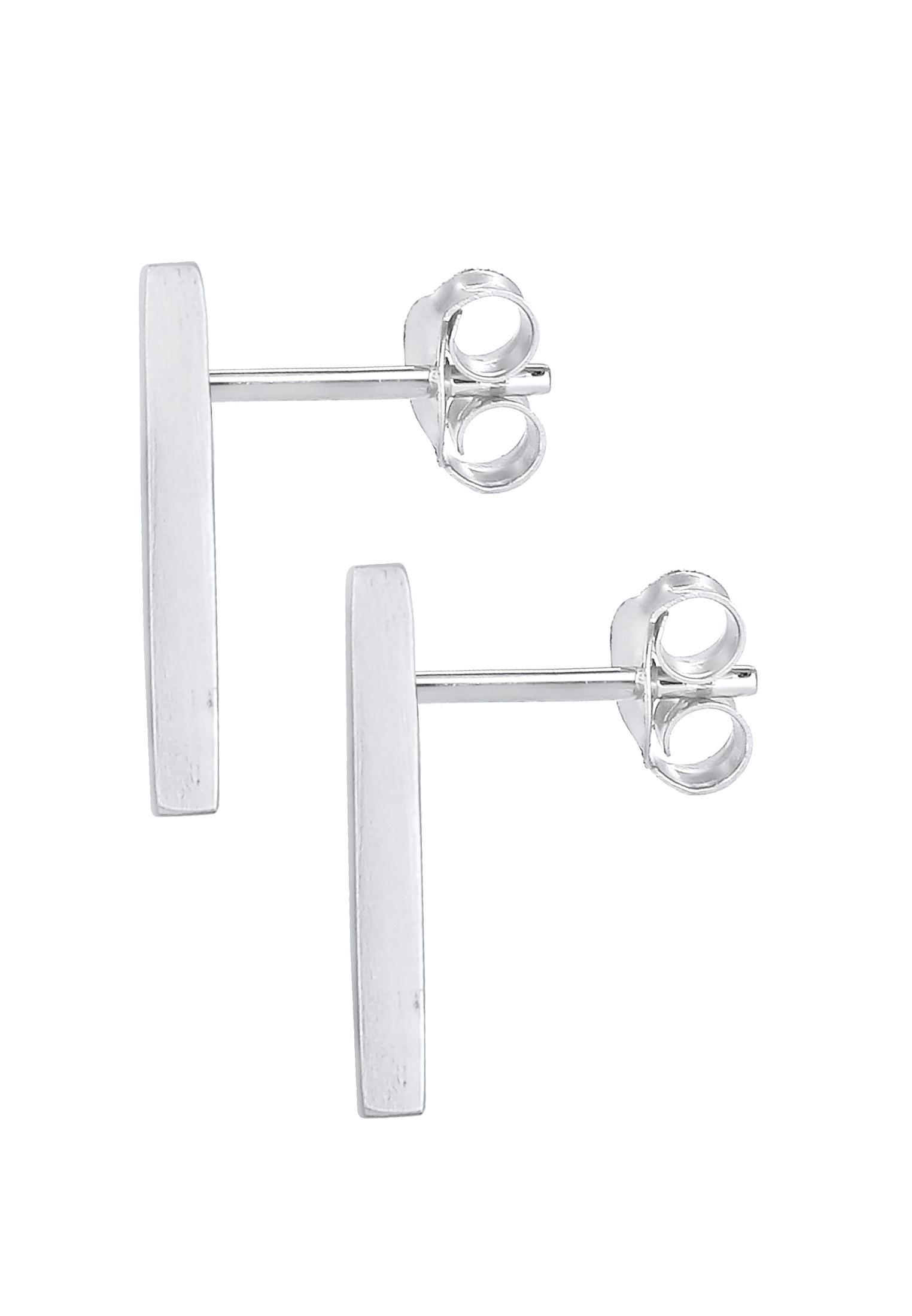 Elli Paar Ohrstecker »Ohrringe Stecker Stab Geo Gebürstet Trend 925 Silber«