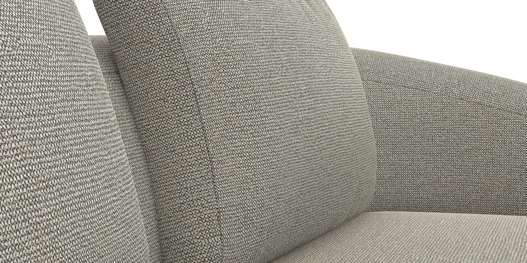 FLEXLUX Wohnlandschaft »Torino, rund, L-Form, Sofa-Ecke mit Recamiere, Longchair-Sofa« Modernes, organisches Sofa-Design, Kaltschaum, Wellenunterfederung