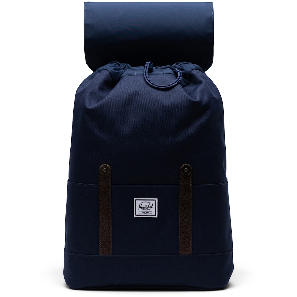 Herschel Laptoprucksack »Classic, Retreat Small, Peacoat/Coffee«