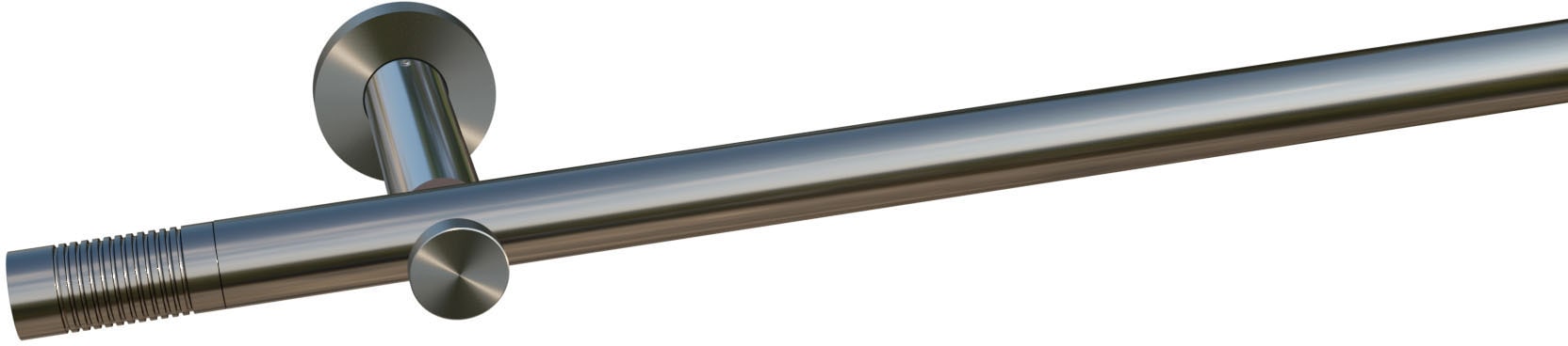 indeko Gardinenstange »Kapstadt« 1 läufig-läufig Wunschmaßlänge