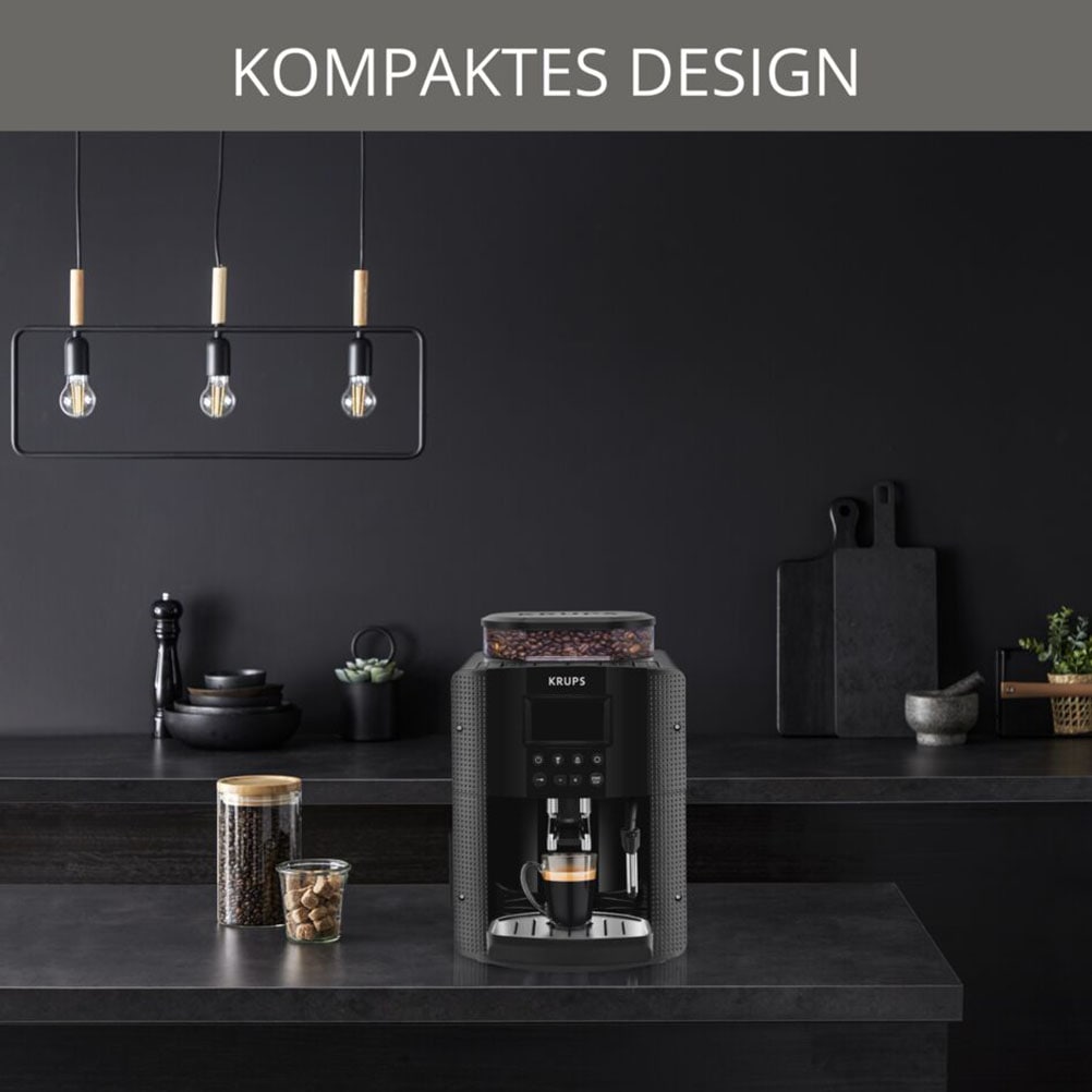 Krups Kaffeevollautomat »EA8160 Essential Espresso« Wassertankkapazität: 1,7 Liter, inkl. Auto Cappuccino XS6000 Set