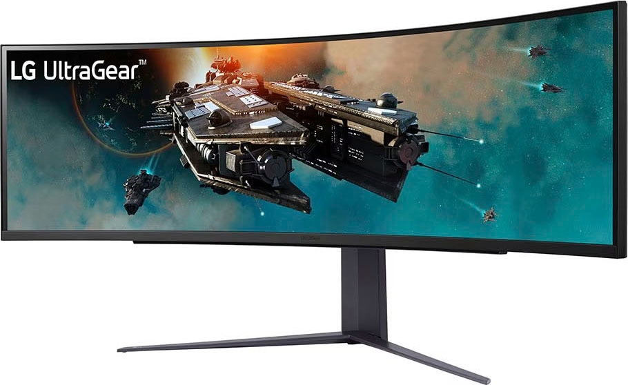 LG Curved-Gaming-Monitor »49GR85DC«, 124 cm/49 Zoll, 5120 x 1440 px, DQHD,  1 ms Reaktionszeit, 240 Hz jetzt bei OTTO