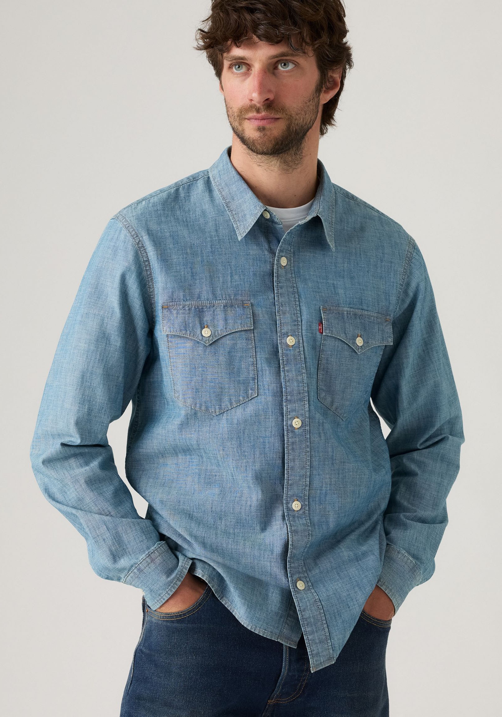 Levi's® Jeanshemd »RELAXED FIT WESTERN«, im Western-Stil