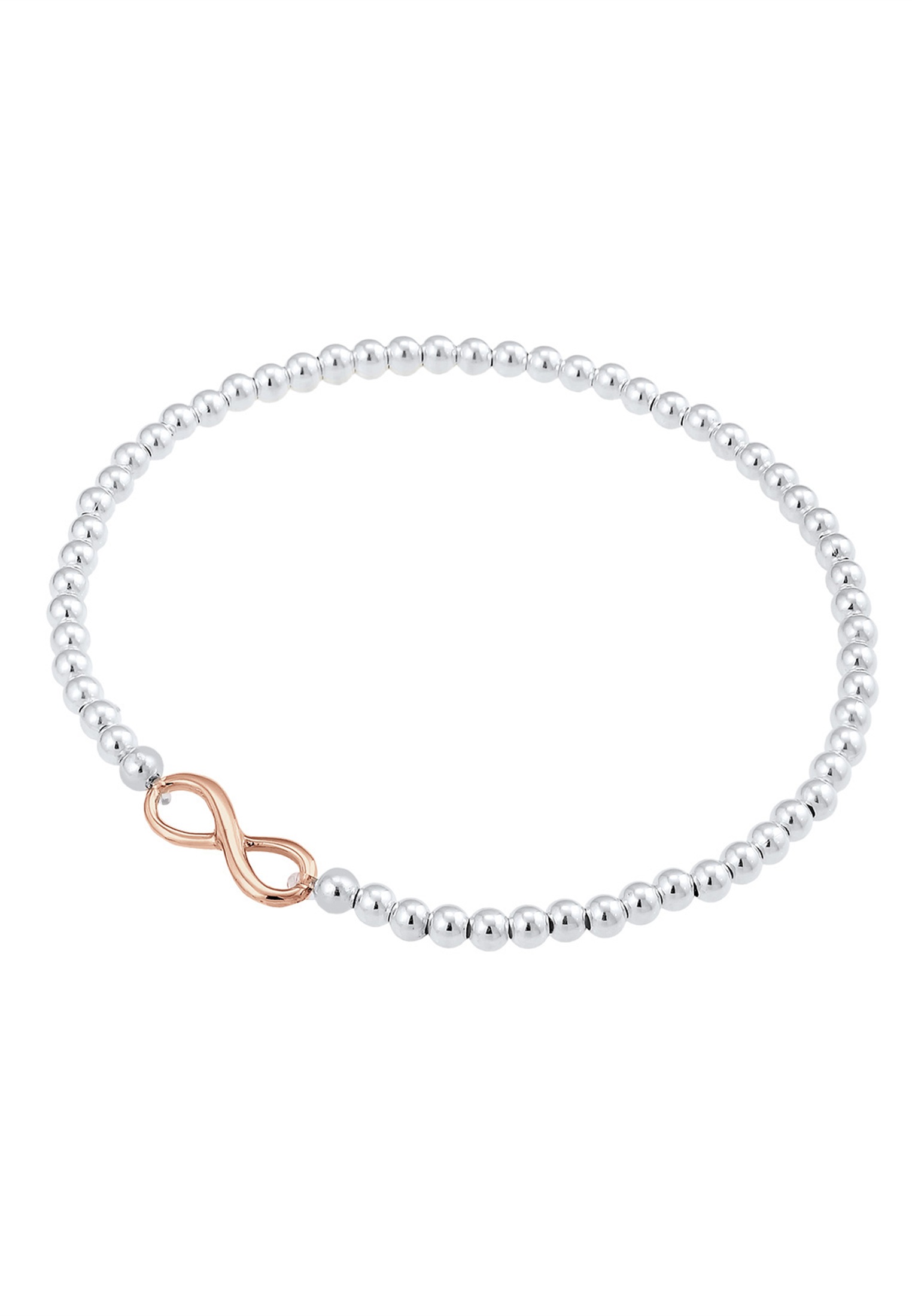 Elli Armkette »Armband Infinity Unendlichkeit 925 Silber rosé«