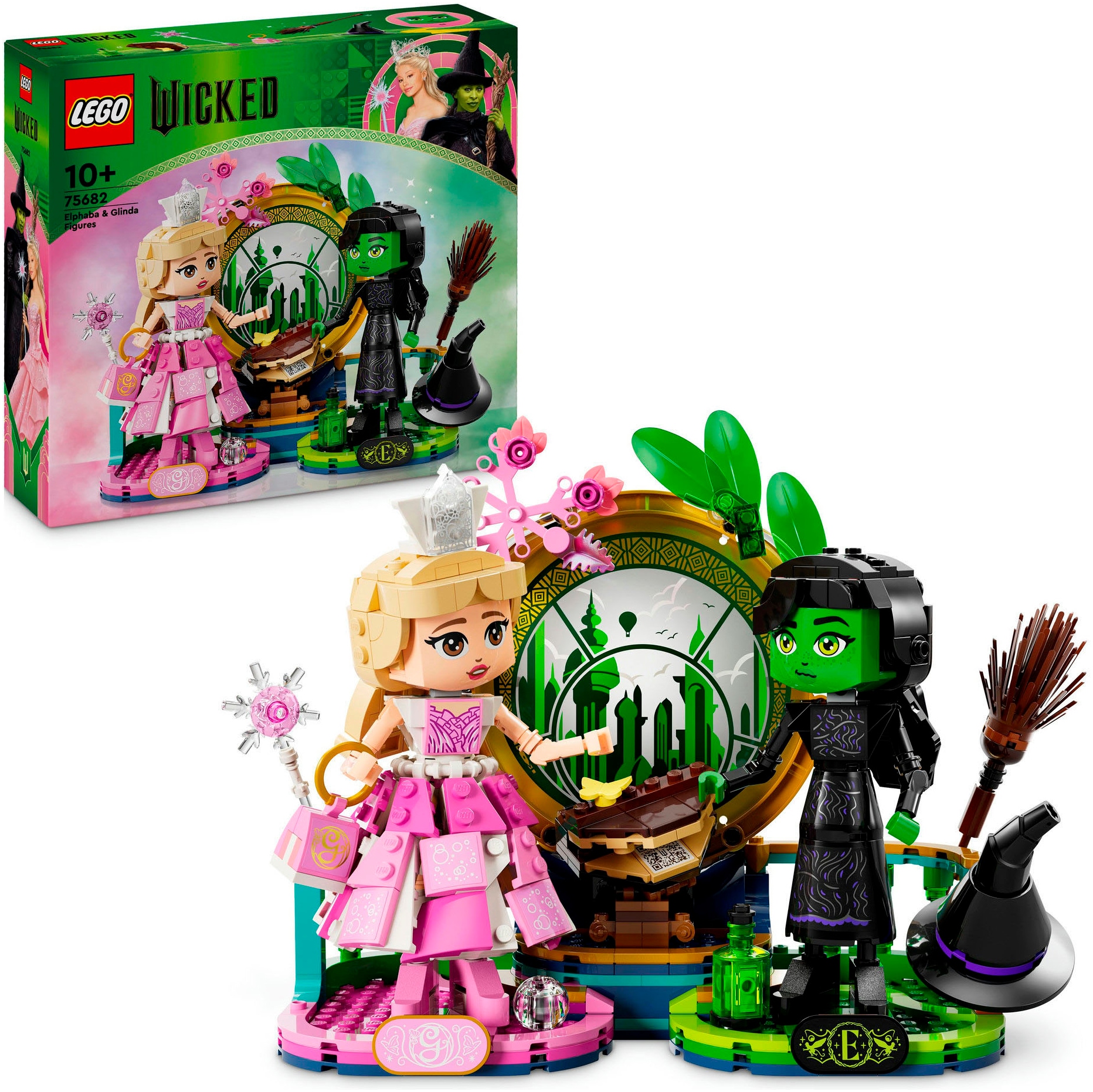 Konstruktionsspielsteine »Elphaba und Glinda (75682), LEGO Wicked«, (558 St.), Made in...