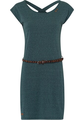 Ragwear Jerseykleid »SOFIA DRESS«, (2 tlg., mit abnehmbarem Gürtel), mit tiefem... kaufen