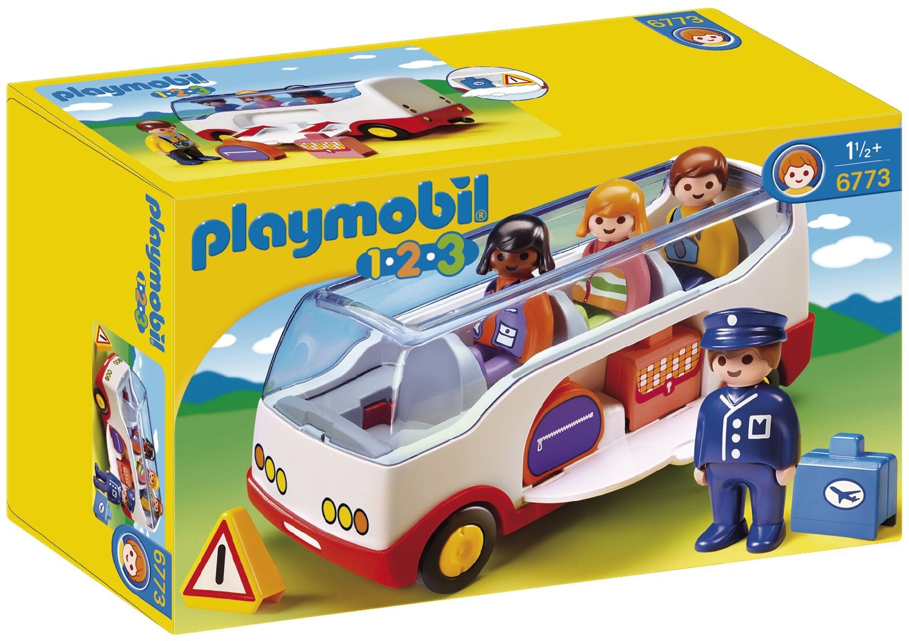 Playmobil® Konstruktions-Spielset »Reisebus (6773), Playmobil 1-2-3«, Made in Europe