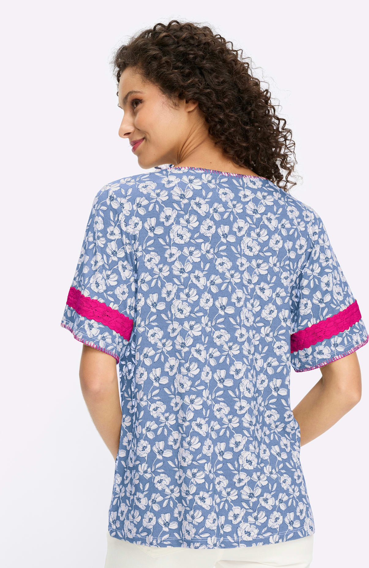 heine Kurzarmshirt »Druck-Shirt« 1 tlg.