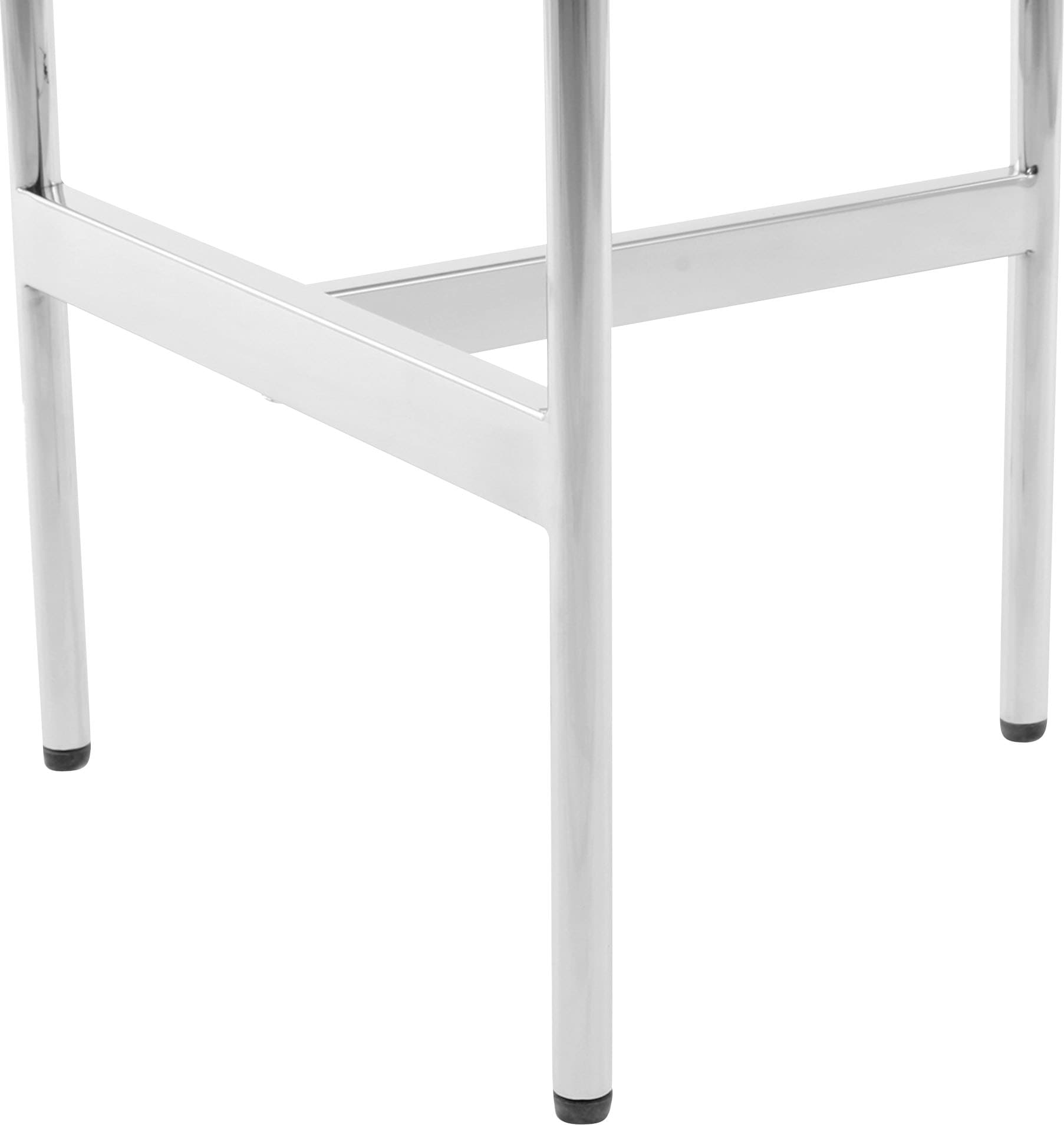 Kayoom Beistelltisch »Pema, Minimalistisches Design, Passt zu jedem Einrichtungsstil« 1 Stk. tlg. minimalistisches Gestelldesign aus Edelstahl, runde Ablagefläche