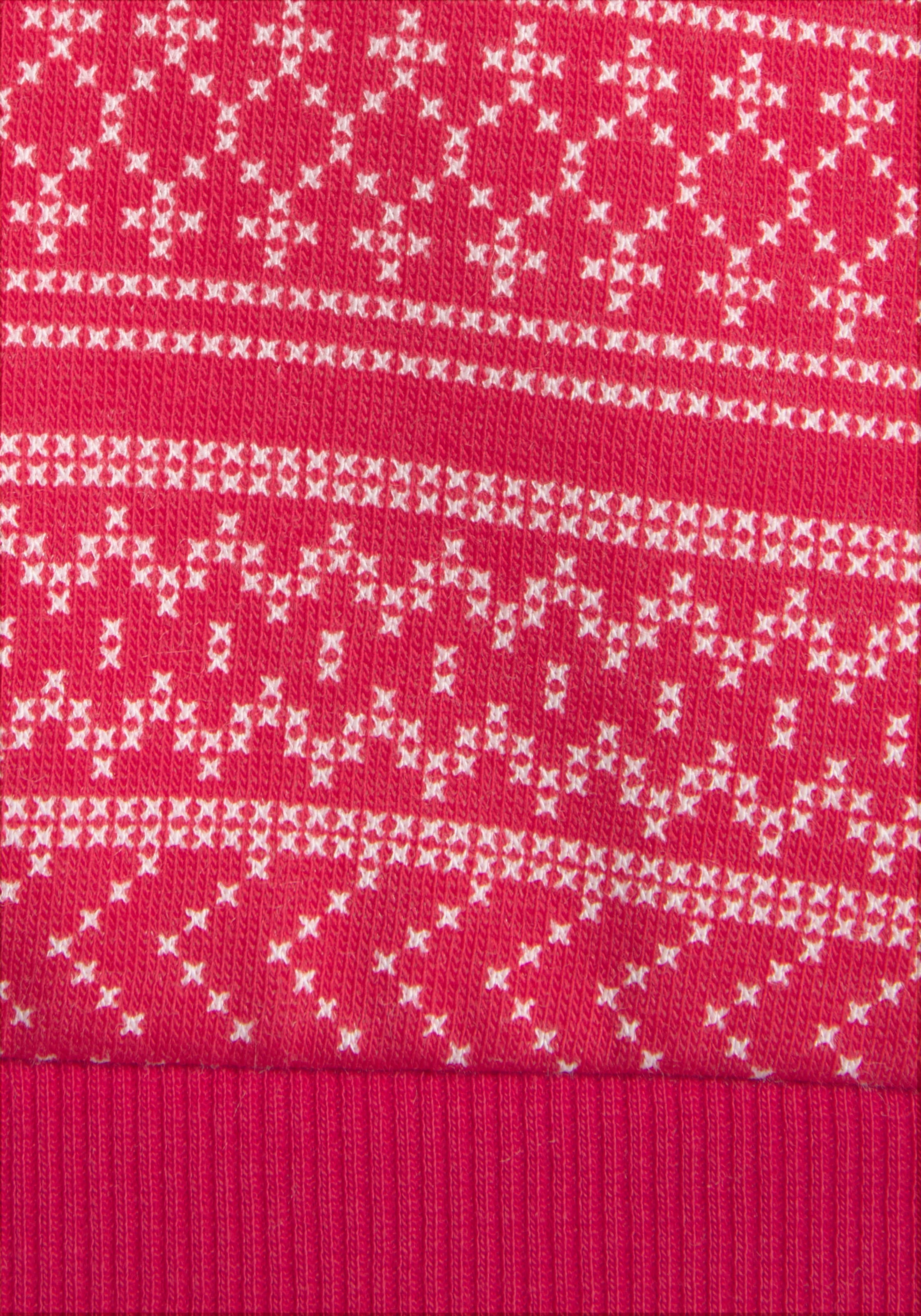 s.Oliver Sweatshirt, mit Norwegermuster, Loungeanzug