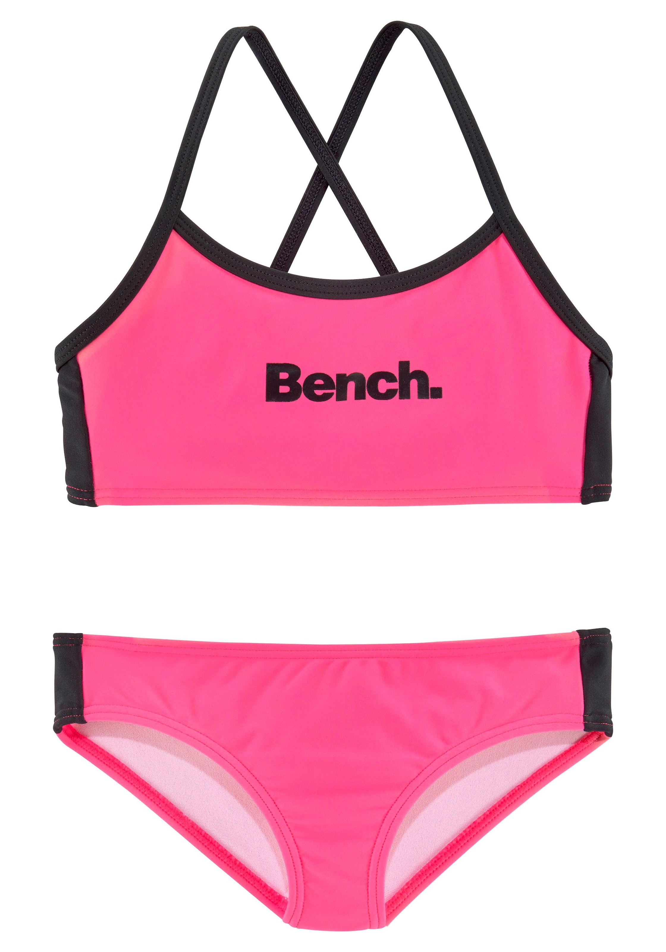 Bench. Bustier-Bikini, gekreuzten mit OTTO Trägern bei