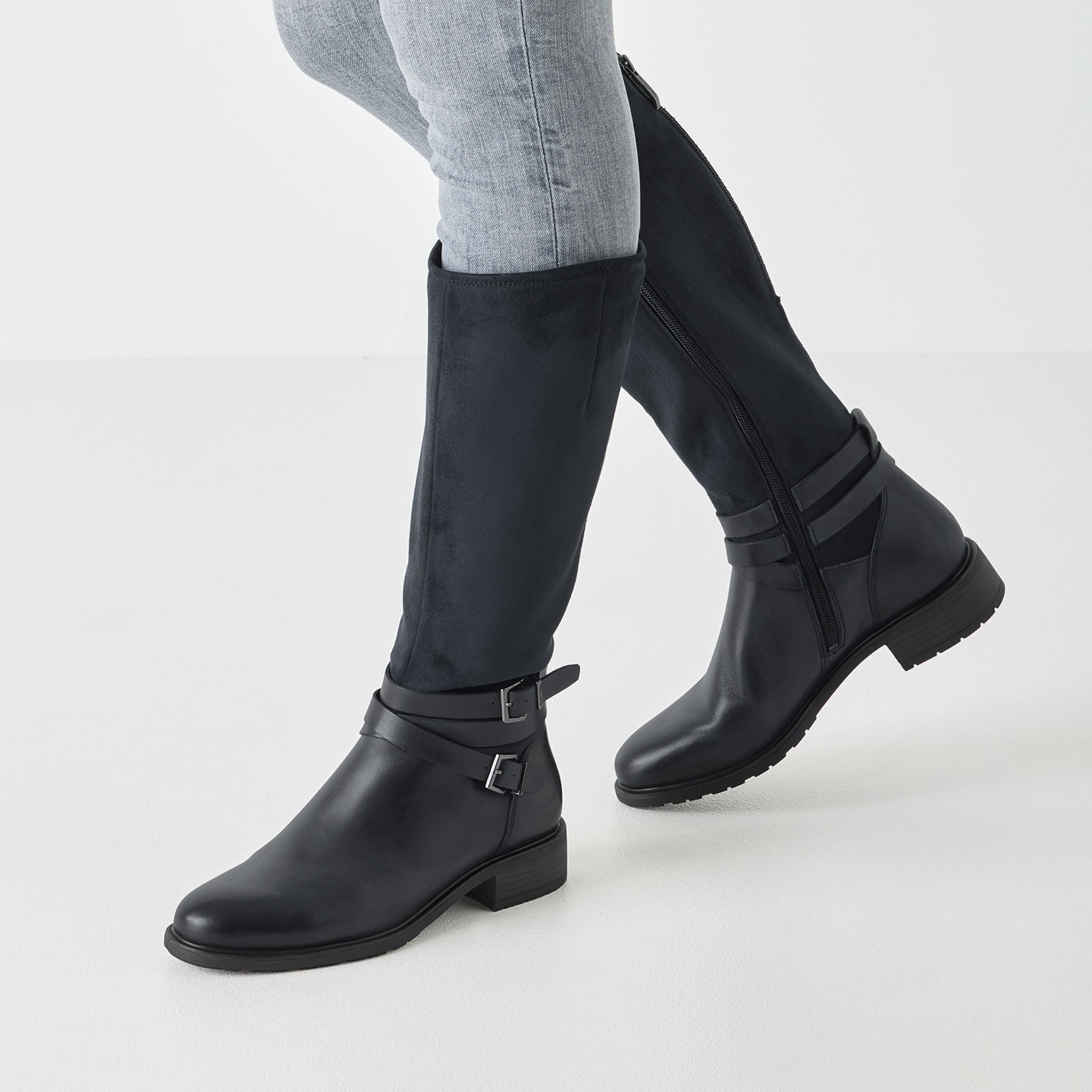 Tamaris Stiefel  , Blockabsatz, Langschaftstiefel mit Touch it-Ausstattung