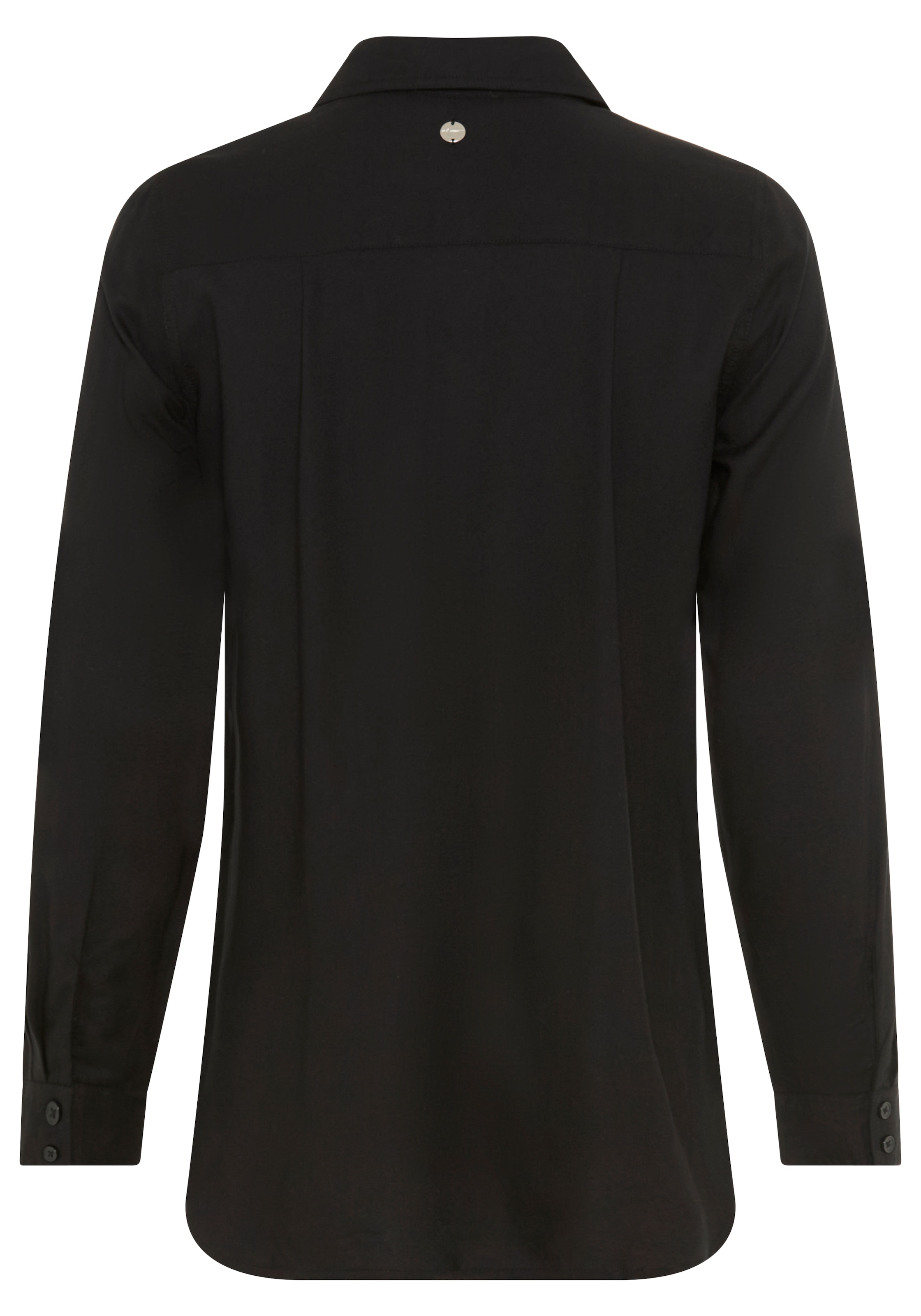 Tamaris Hemdbluse im Oversize-Look mit Taschen