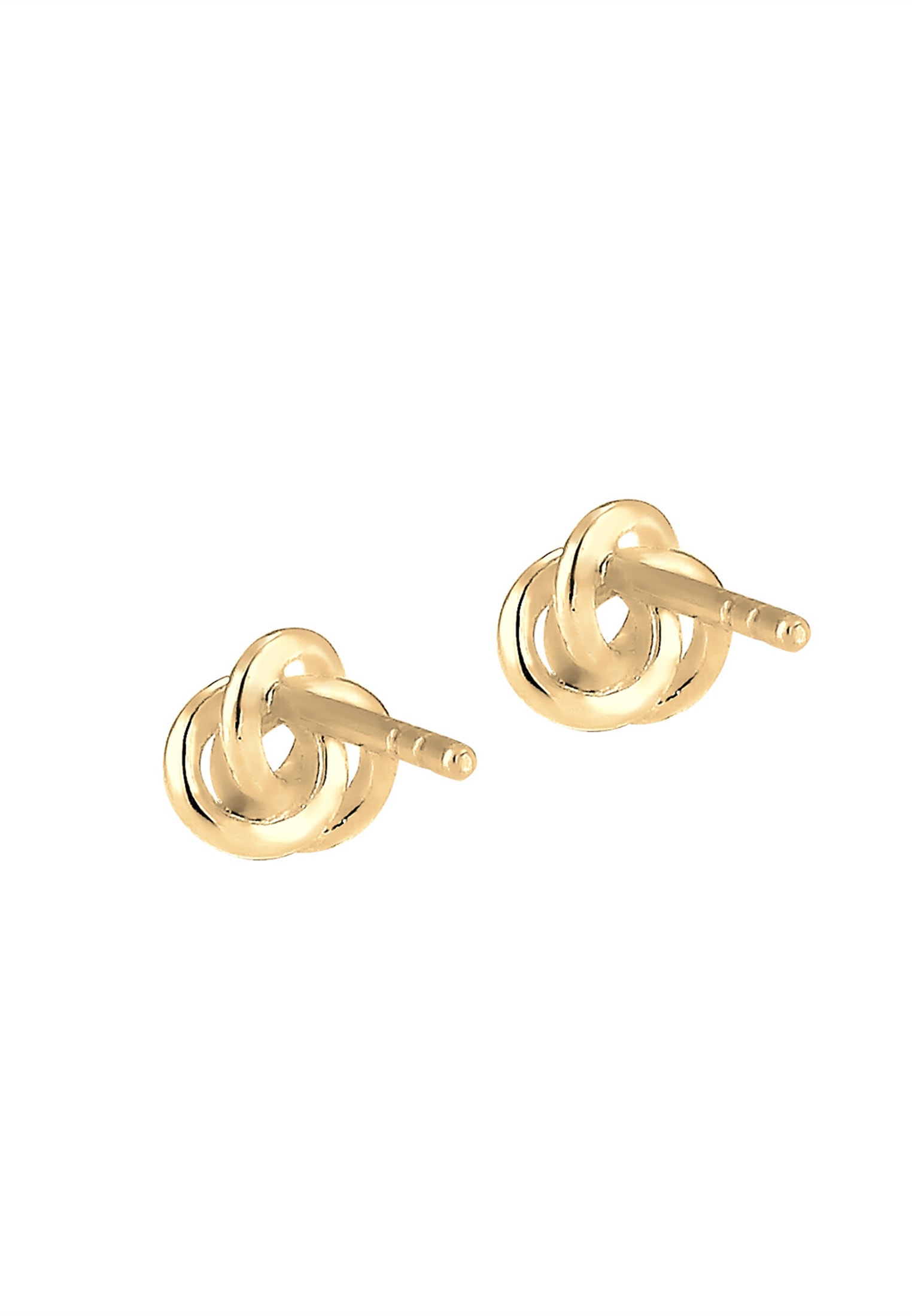 Elli Premium Paar Ohrstecker »Ohrringe Trend Knoten 585 Gelbgold«
